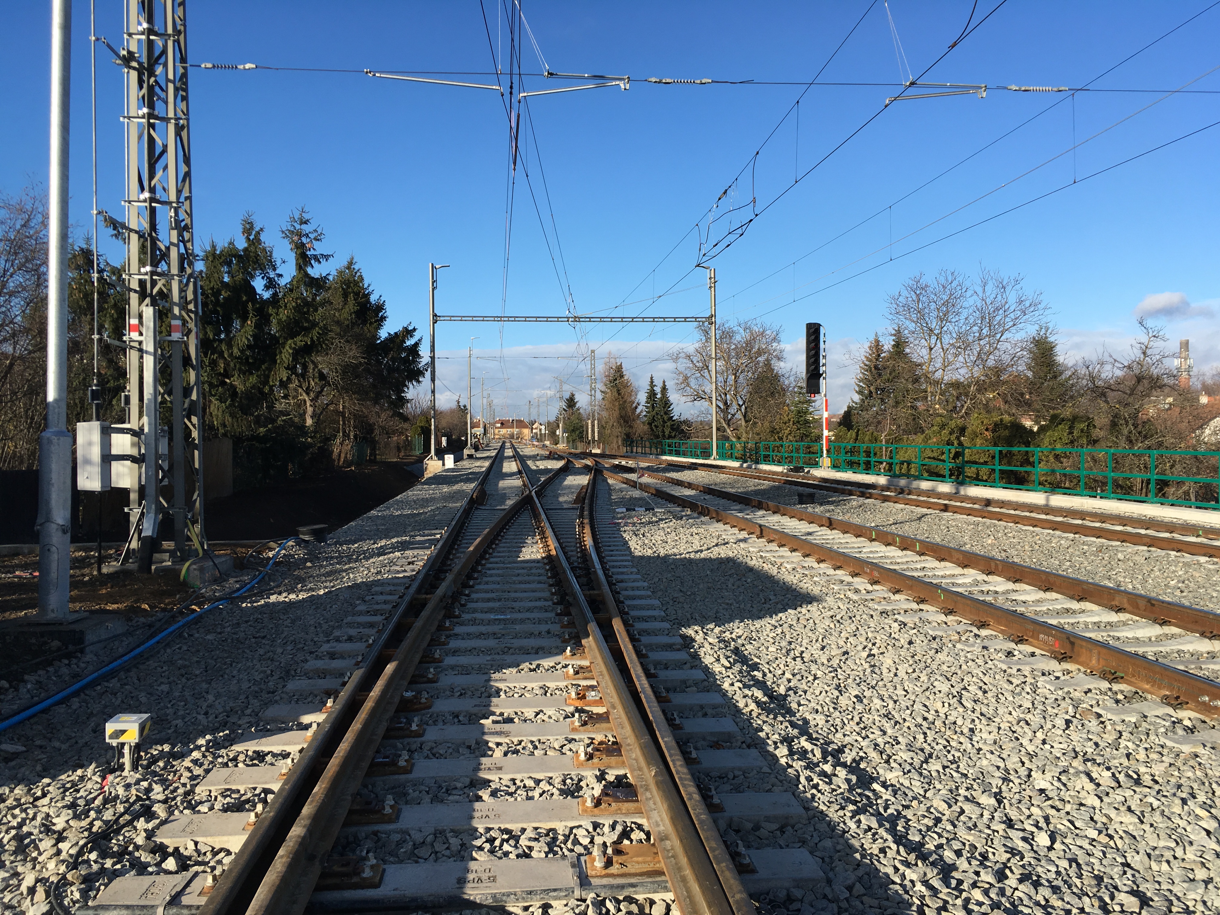 Zvýšení traťové rychlosti v úseku Brno-Slatina – Blažovice  - Železničné stavby