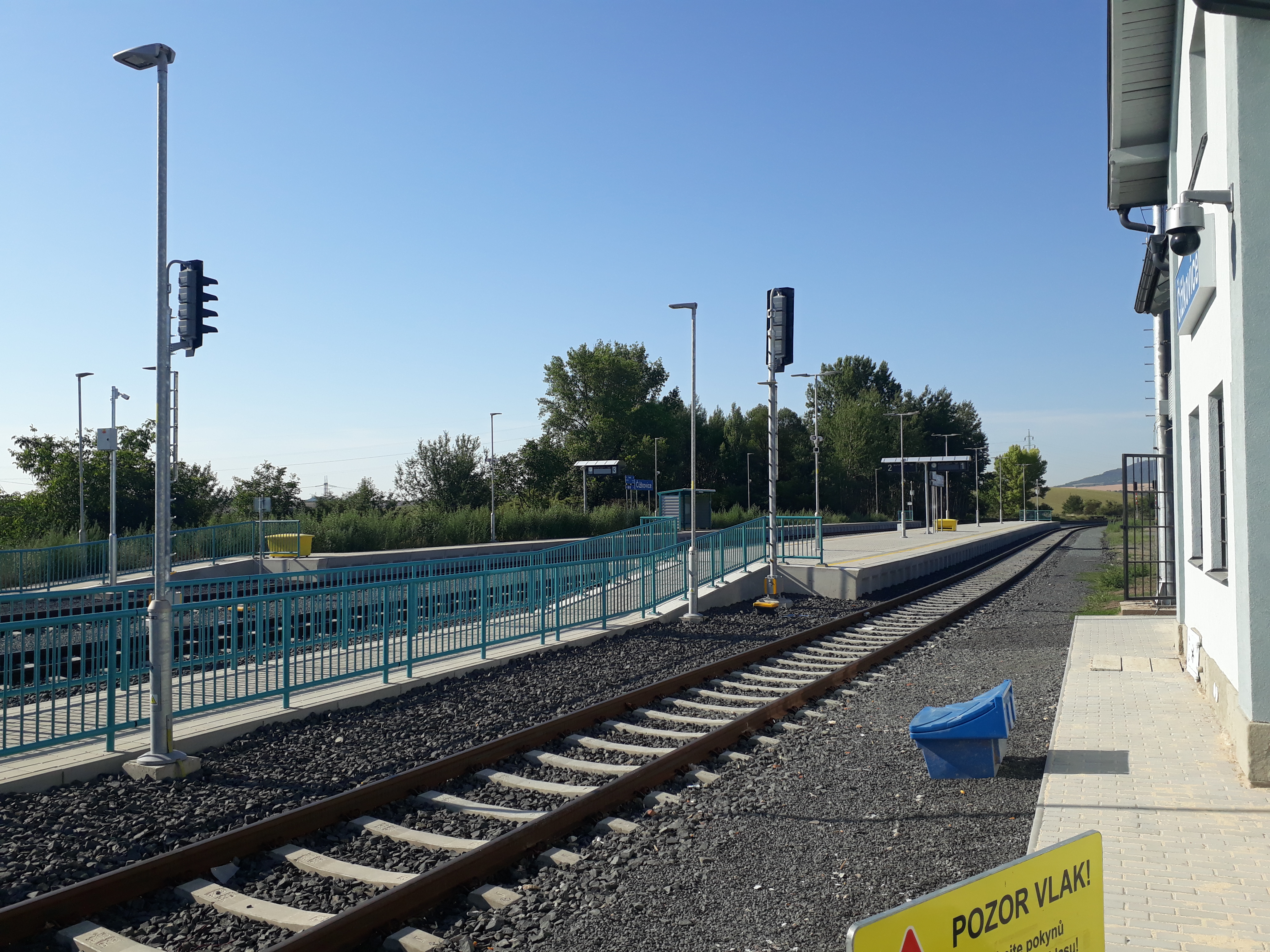 Revitalizace tratě Louny–Lovosice / žel. stanice Čížkovice – venkovní osvětlení - Železničné stavby