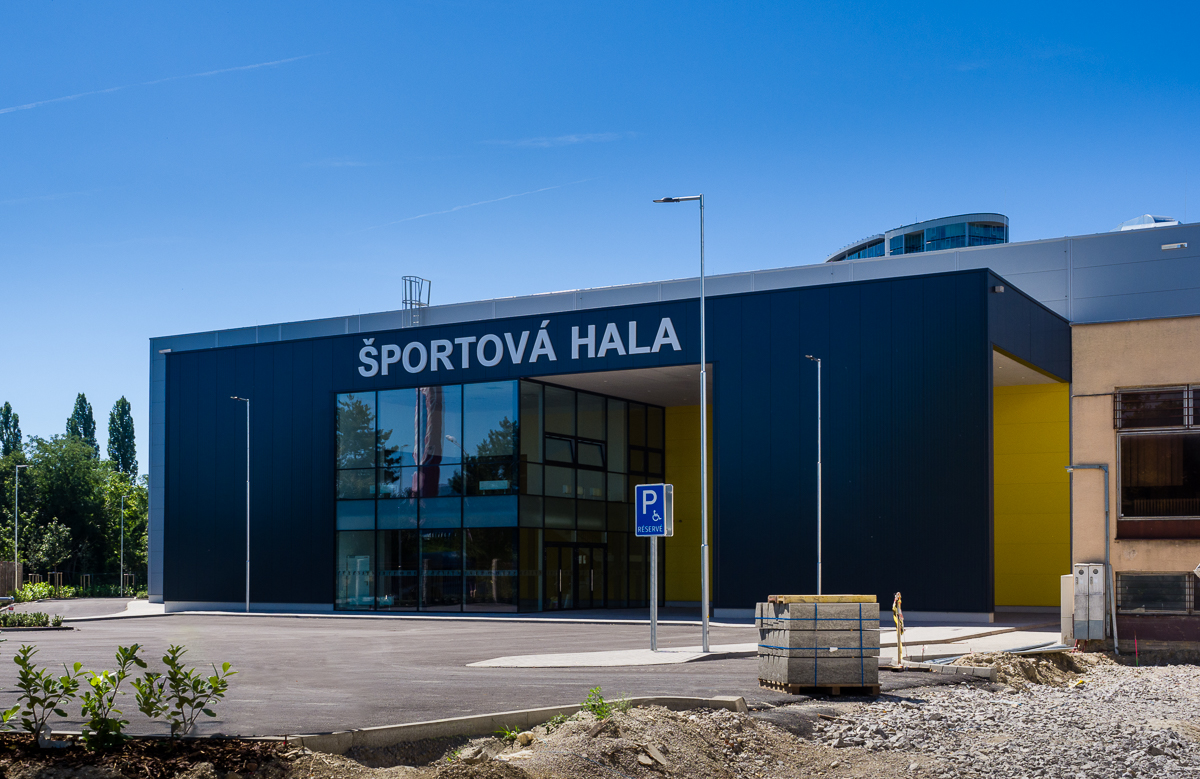 Športová hala Bratislava - Pozemné stavby
