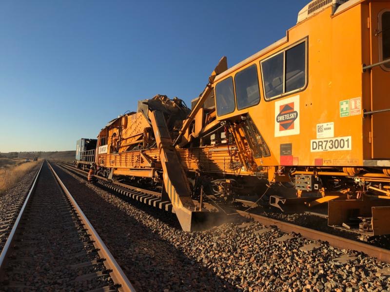 ARTC Hunter Valley Ballast Cleaning - Železničné stavby