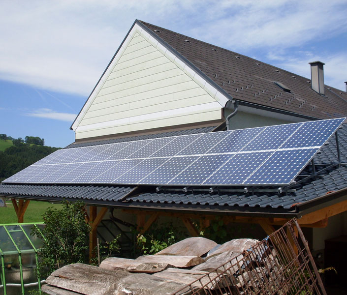 Solaranlagen - Technické vybavenie budov
