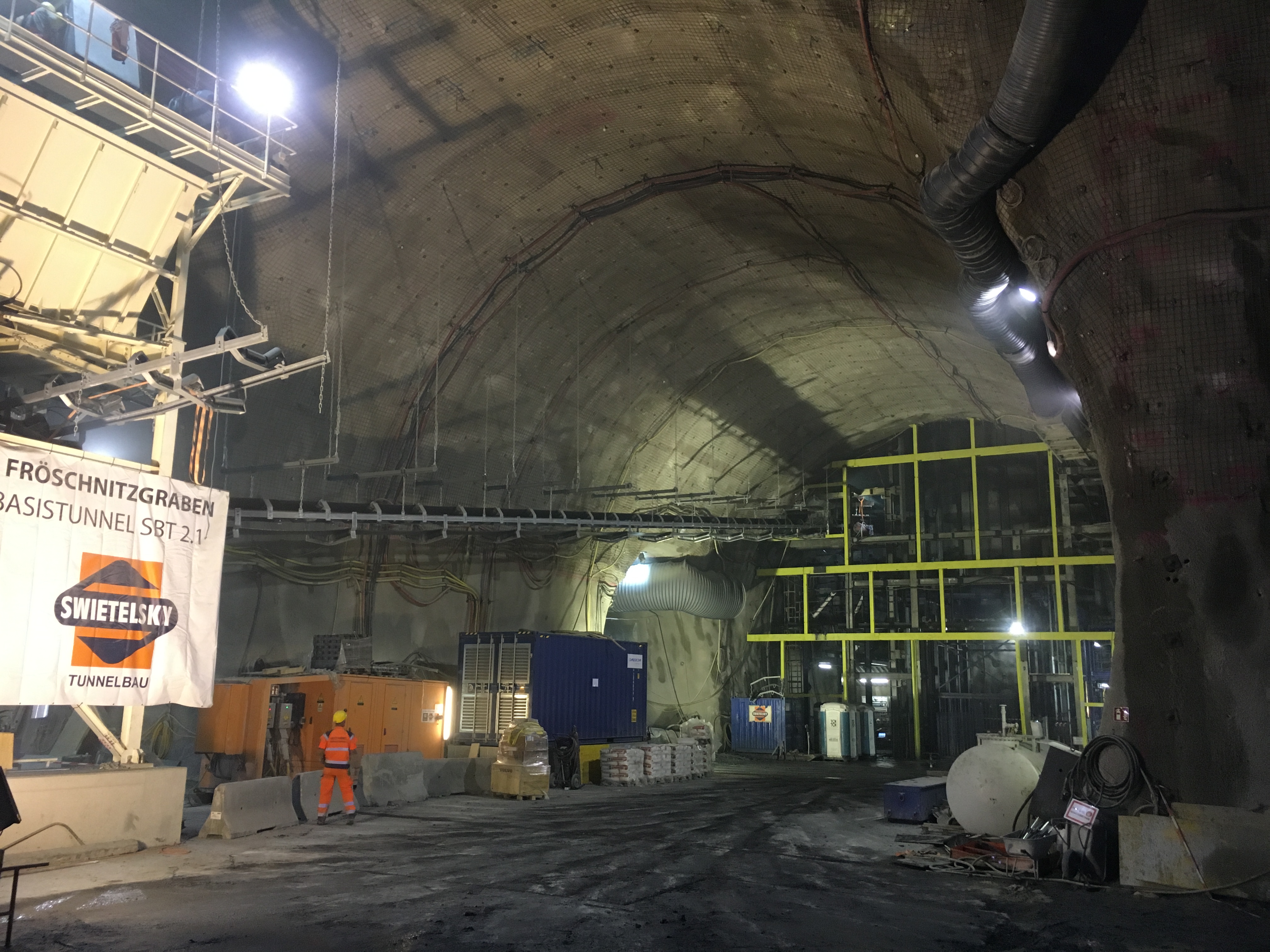 Semmering Basistunnel - SBT 2.1 Fröschnitzgraben - Výstavba tunelov