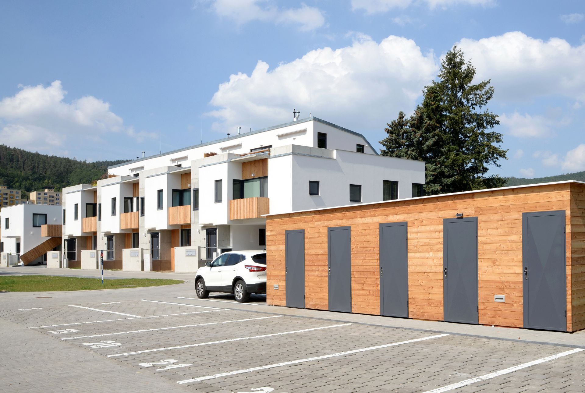 Brno – novostavba rodinných domů Jundrovské zahrady (II. etapa) - Pozemné stavby