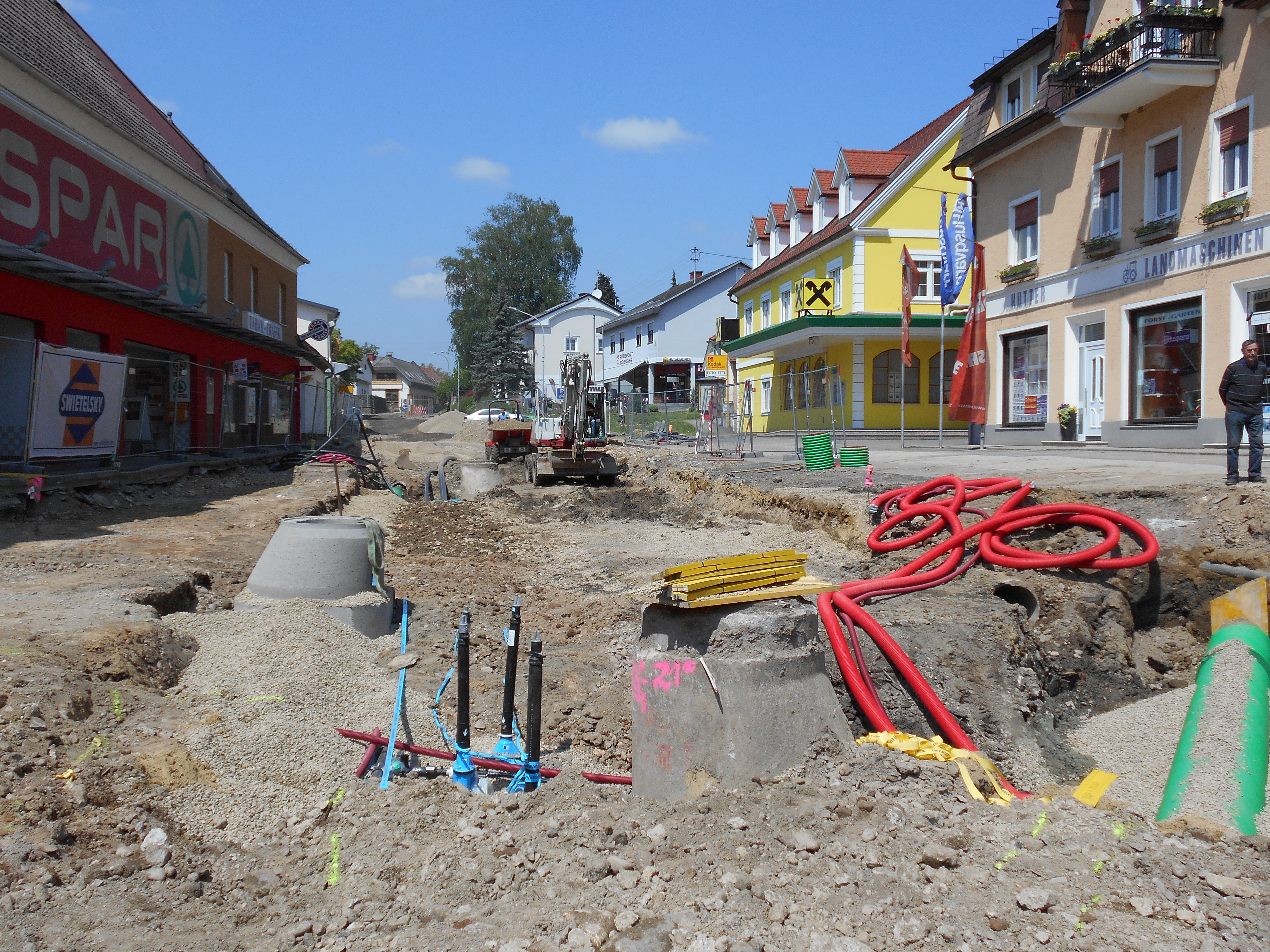 ODF Gnas - Výstavba ciest a mostov