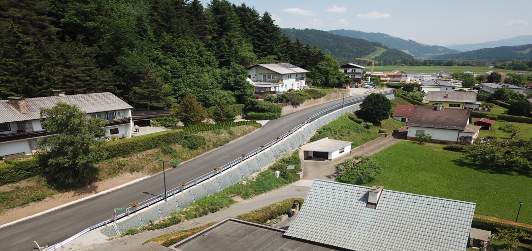 Netzankerwand, Proleb - Inžinierske stavby