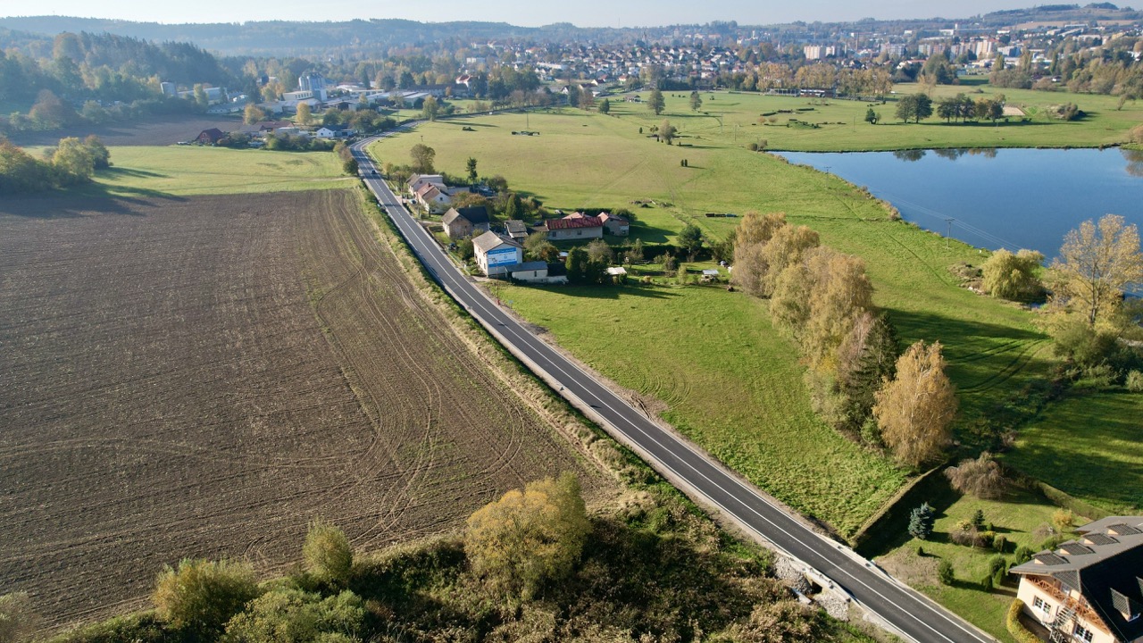 Silnice II/347 – rekonstrukce úseku Humpolec–Čejov - Výstavba ciest a mostov