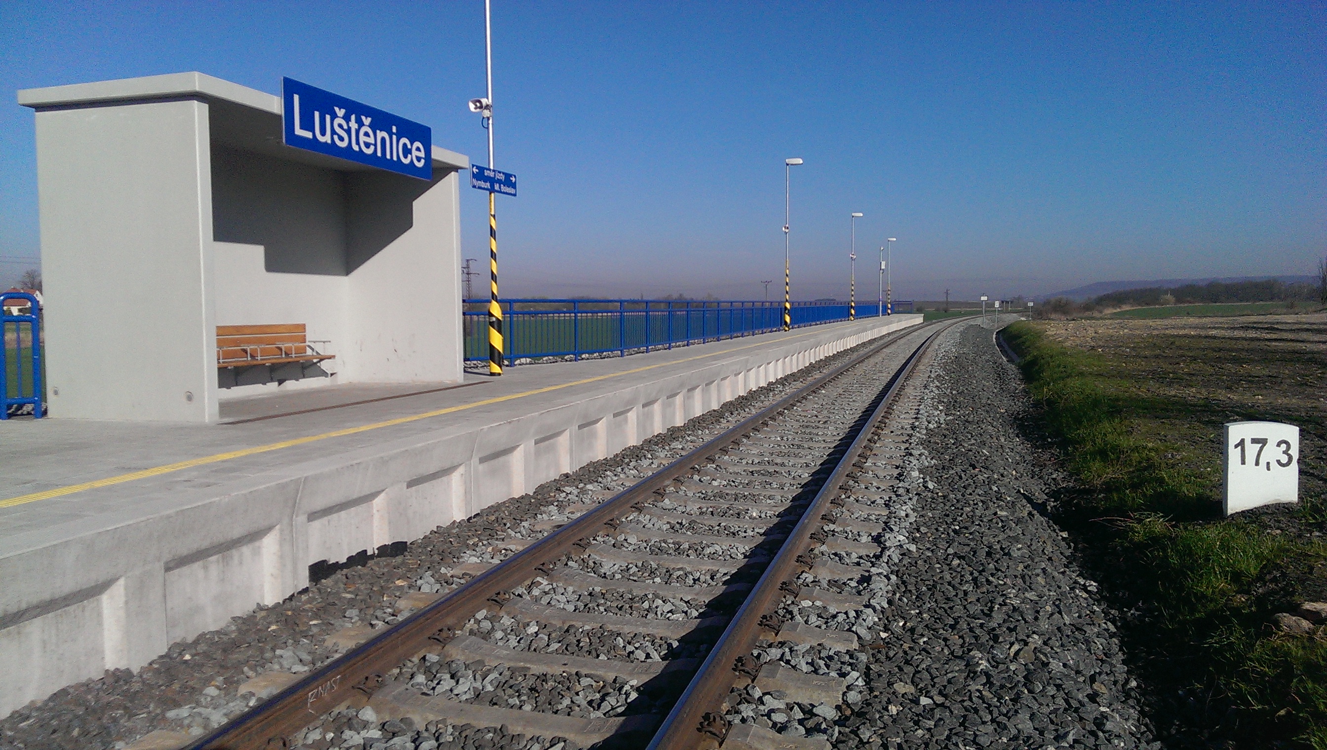 Zvýšení kapacity trati Nymburk – Mladá Boleslav, 1. stavba - Železničné stavby