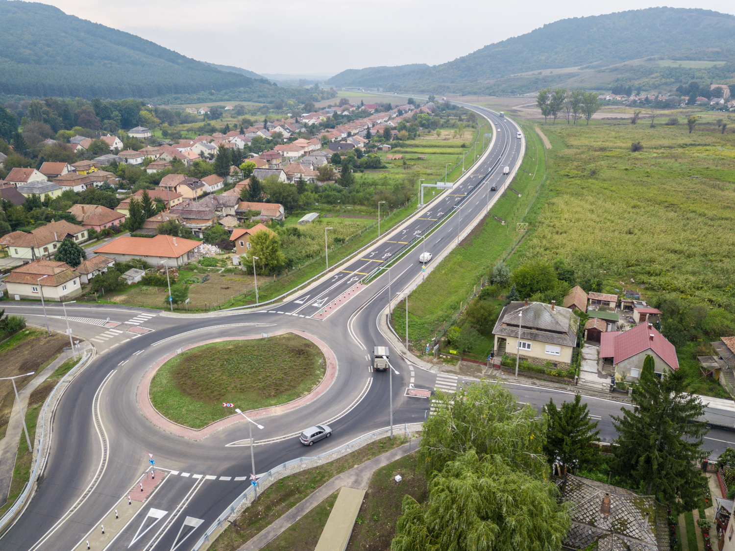 Útépítés, Nógrád - Výstavba ciest a mostov