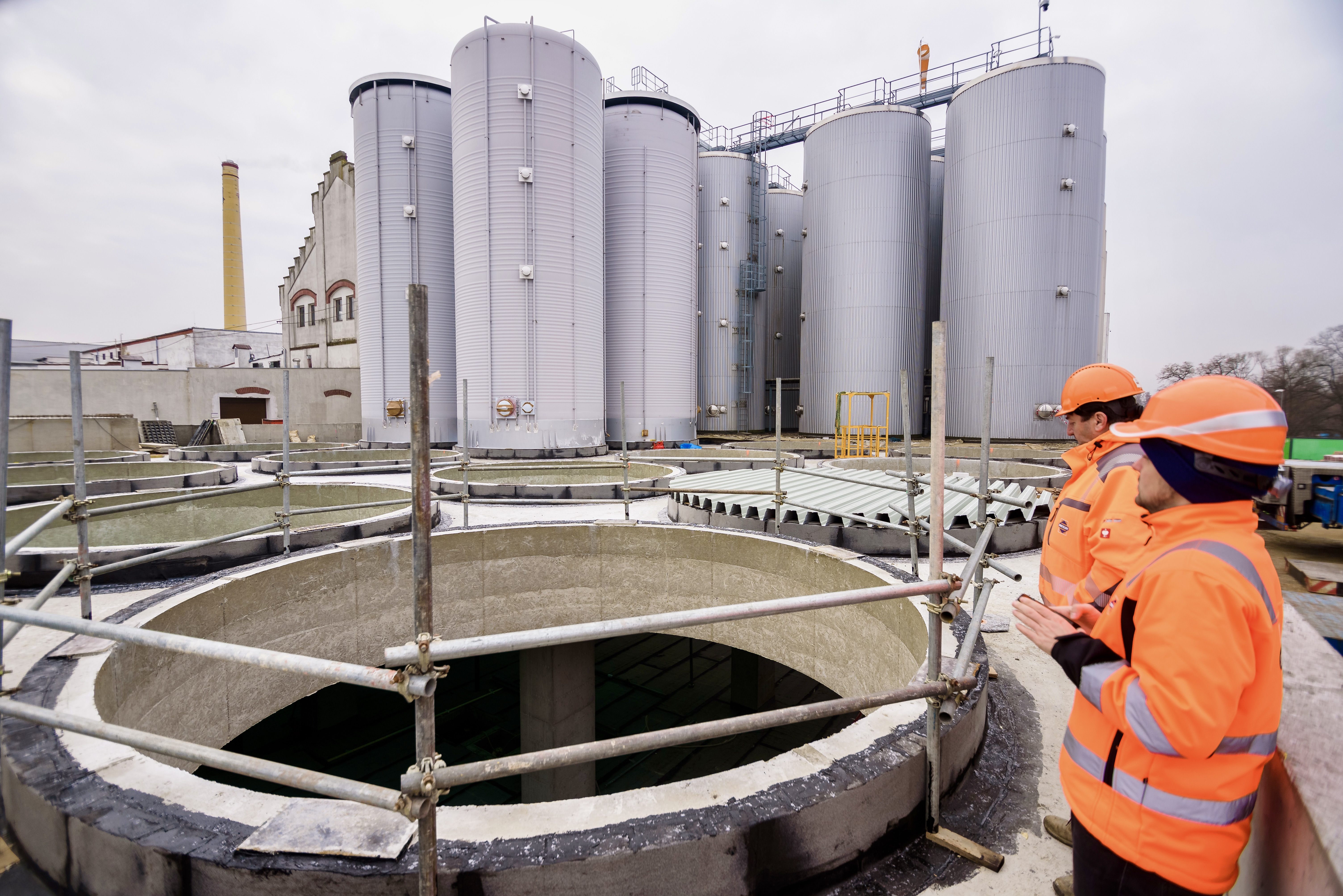 Pivovar Velké Popovice – budova CKT tanků - Pozemné stavby