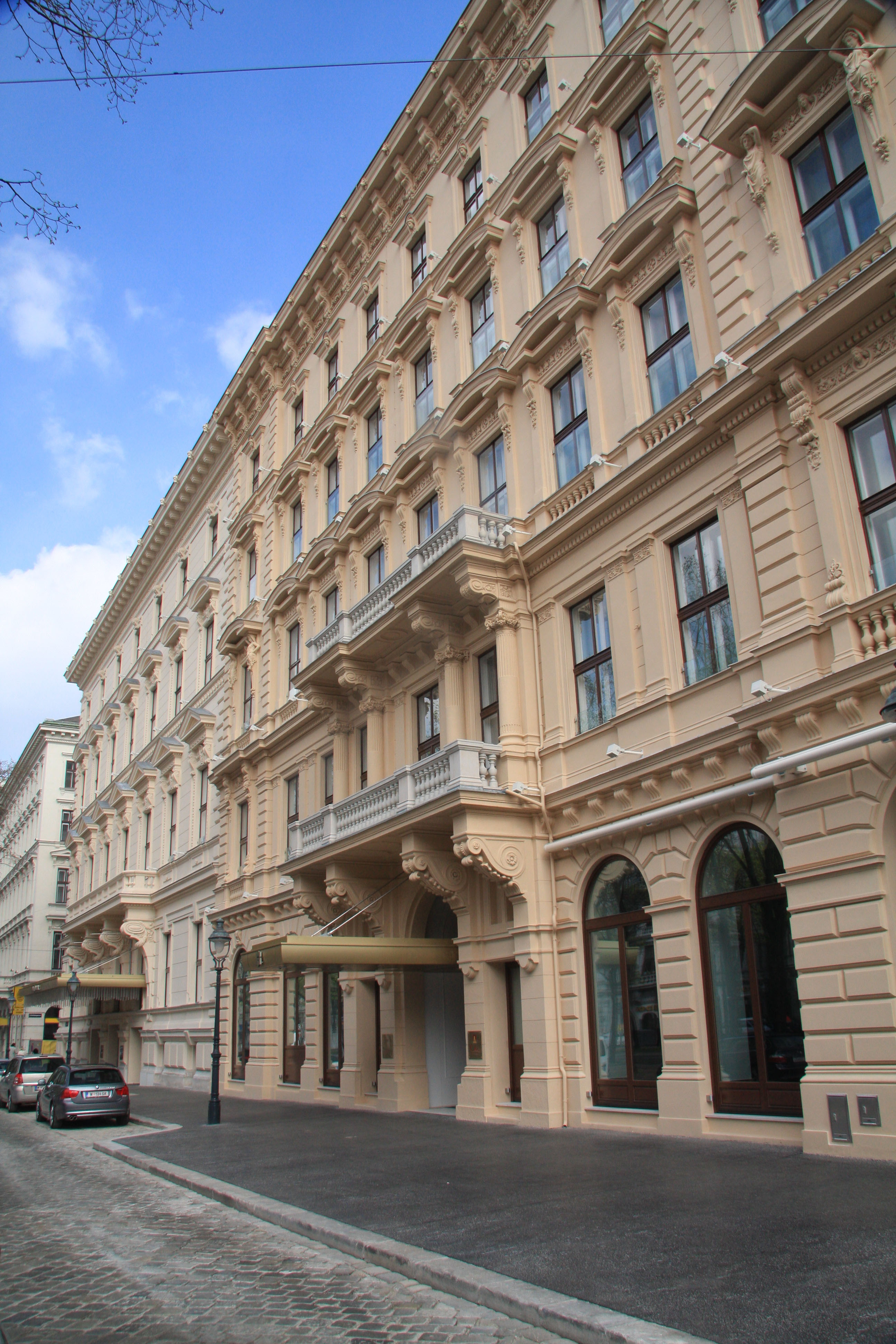 Hotel Ritz Carlton Schubertring - Pozemné stavby