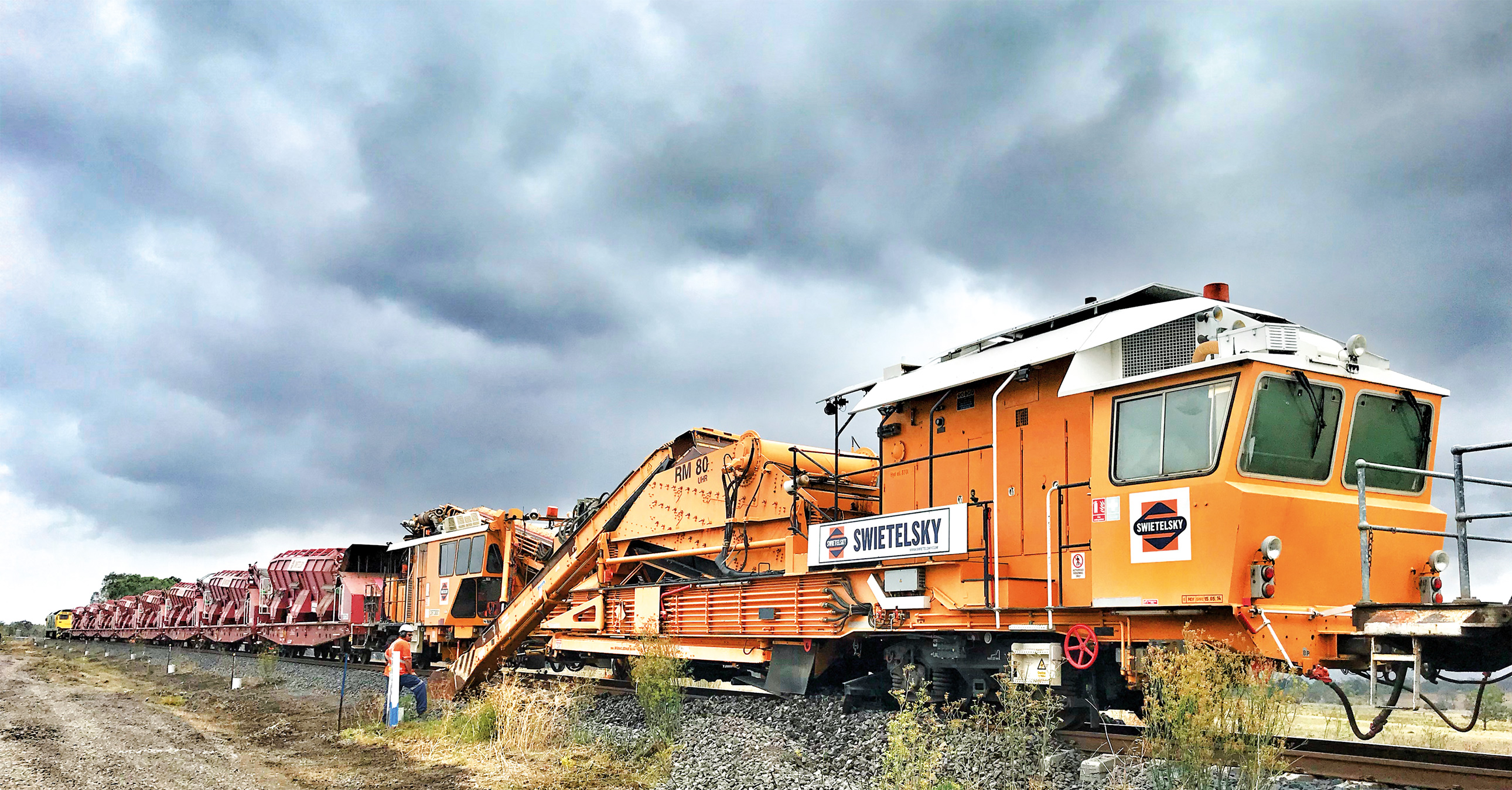 Track works, New South Wales - Železničné stavby