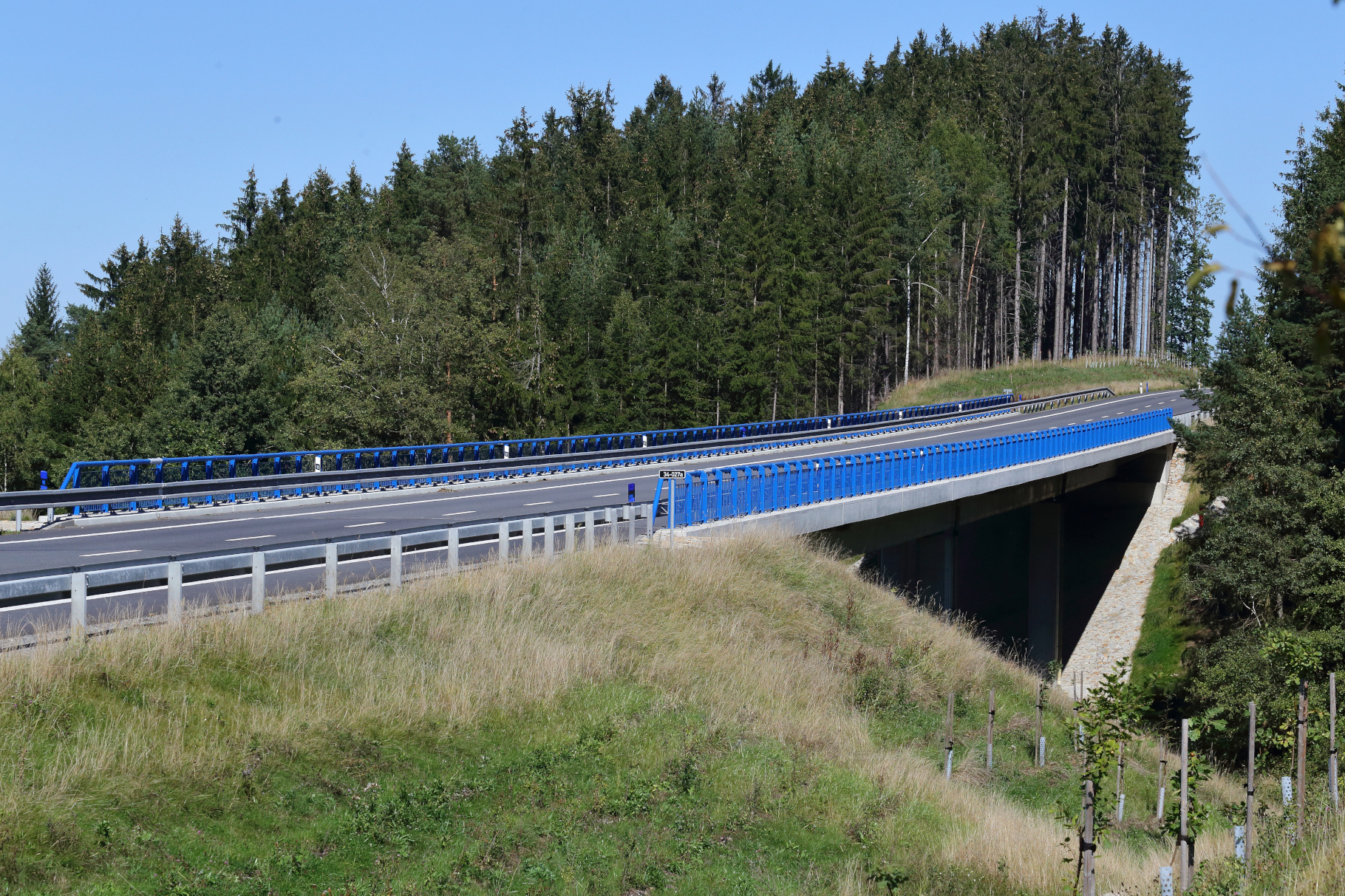 Silnice I/34 – výstavba úseku Ondřejov–Božejov–Pelhřimov - Výstavba ciest a mostov