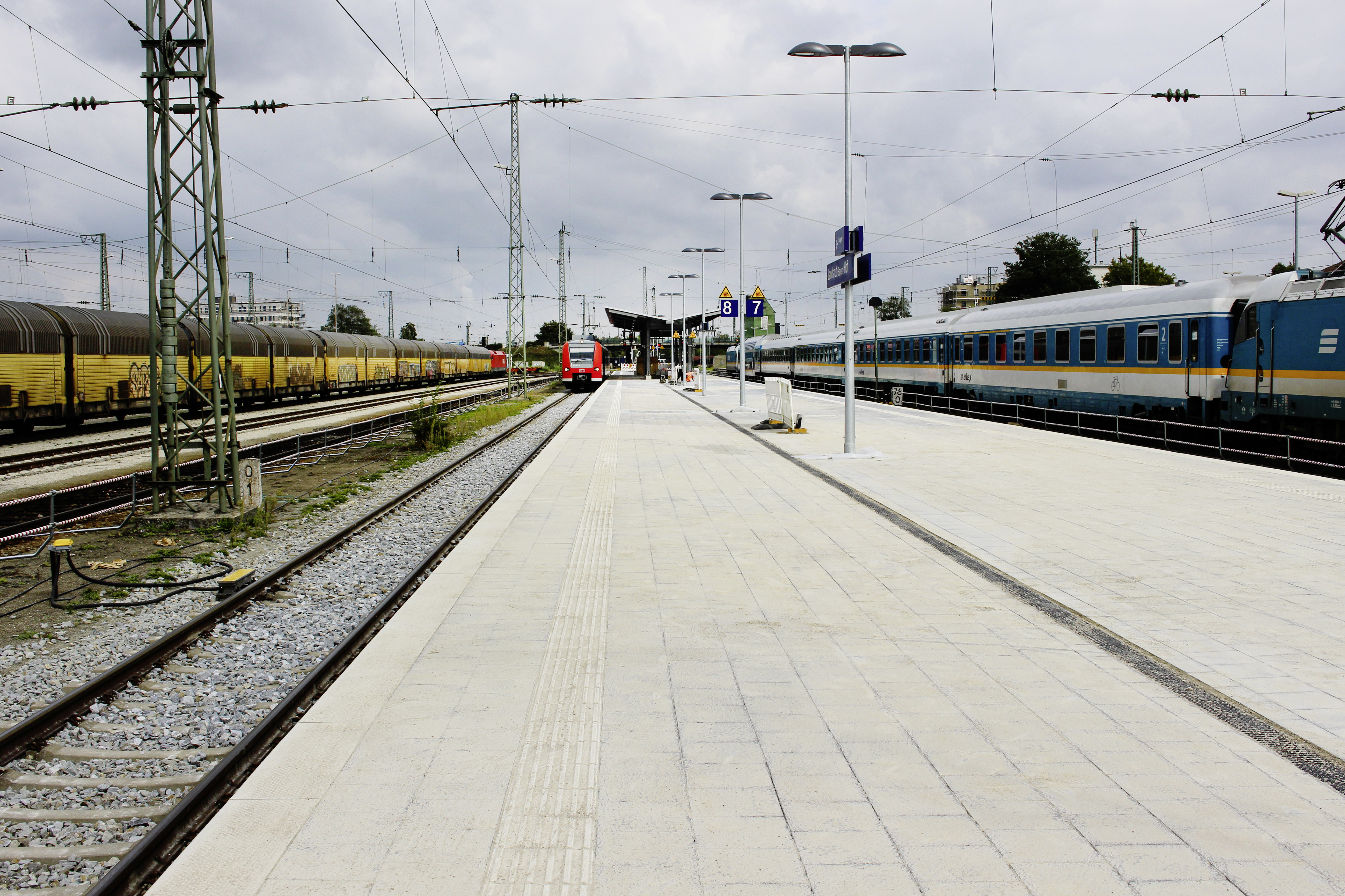 Bahnsteig, Landshut - Inžinierske stavby