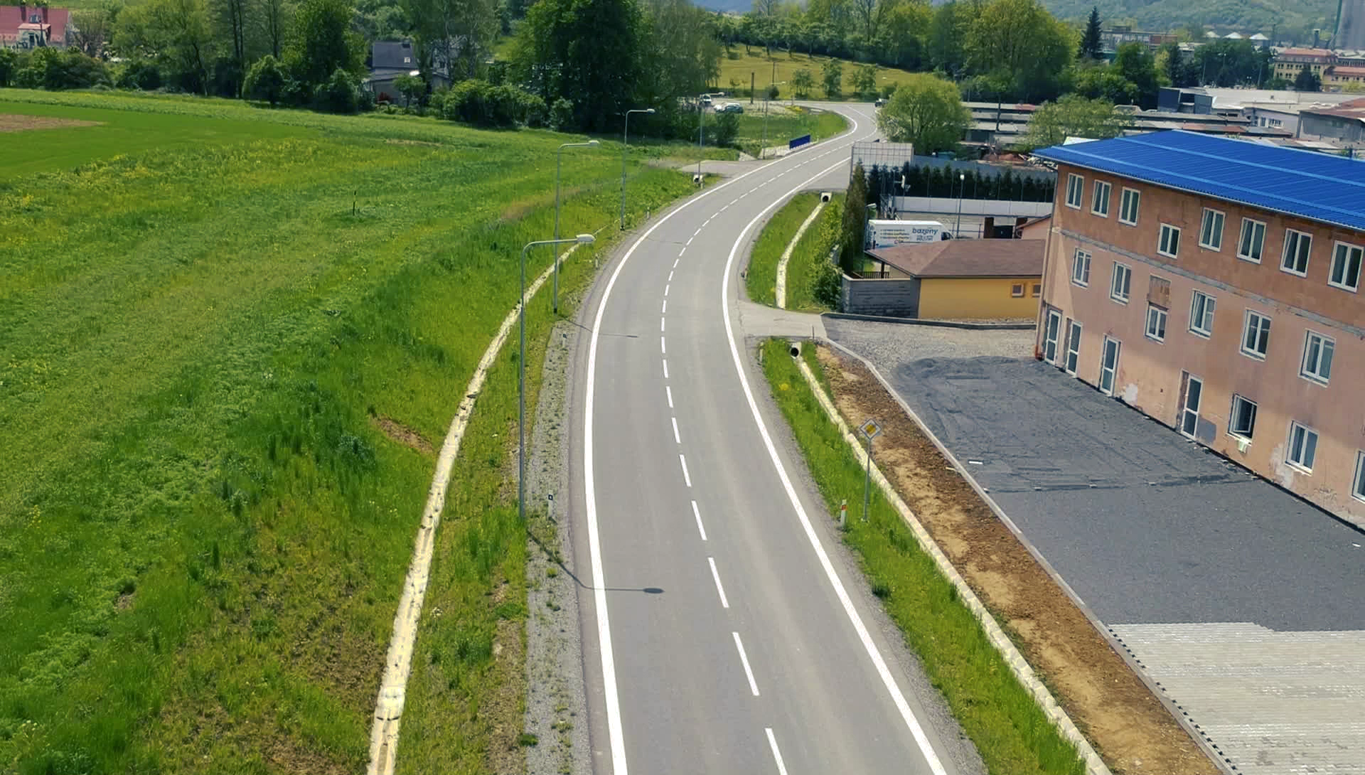 Silnice I/35 – výstavba úseku Lešná – Valašské Meziříčí (II. a III. etapa) - Výstavba ciest a mostov