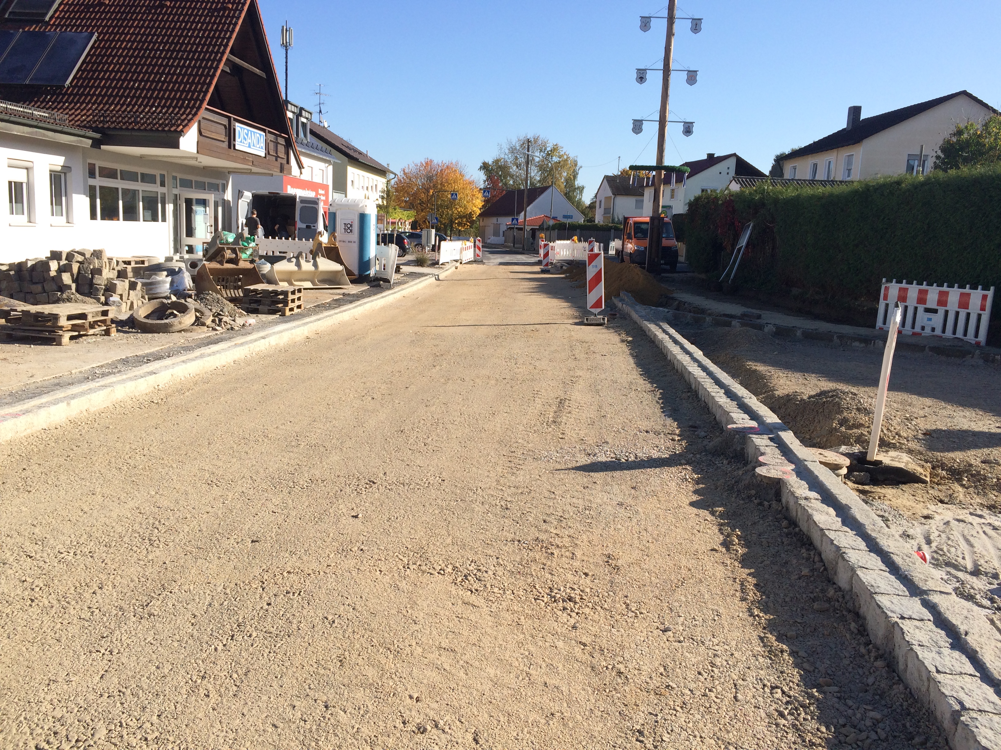 Straßenunterhalt 2019 - Stadtwerke Pfaffenhofen - Neubau Niederscheyerer Straße - Inžinierske stavby