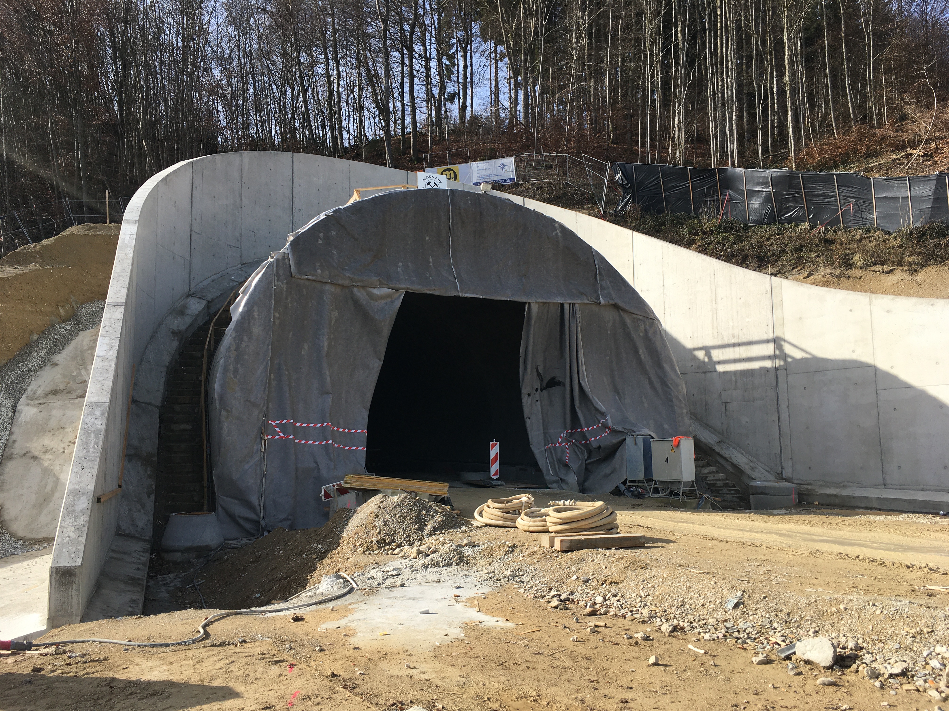 Aubergtunnel - Altenmarkt - Pozemné stavby