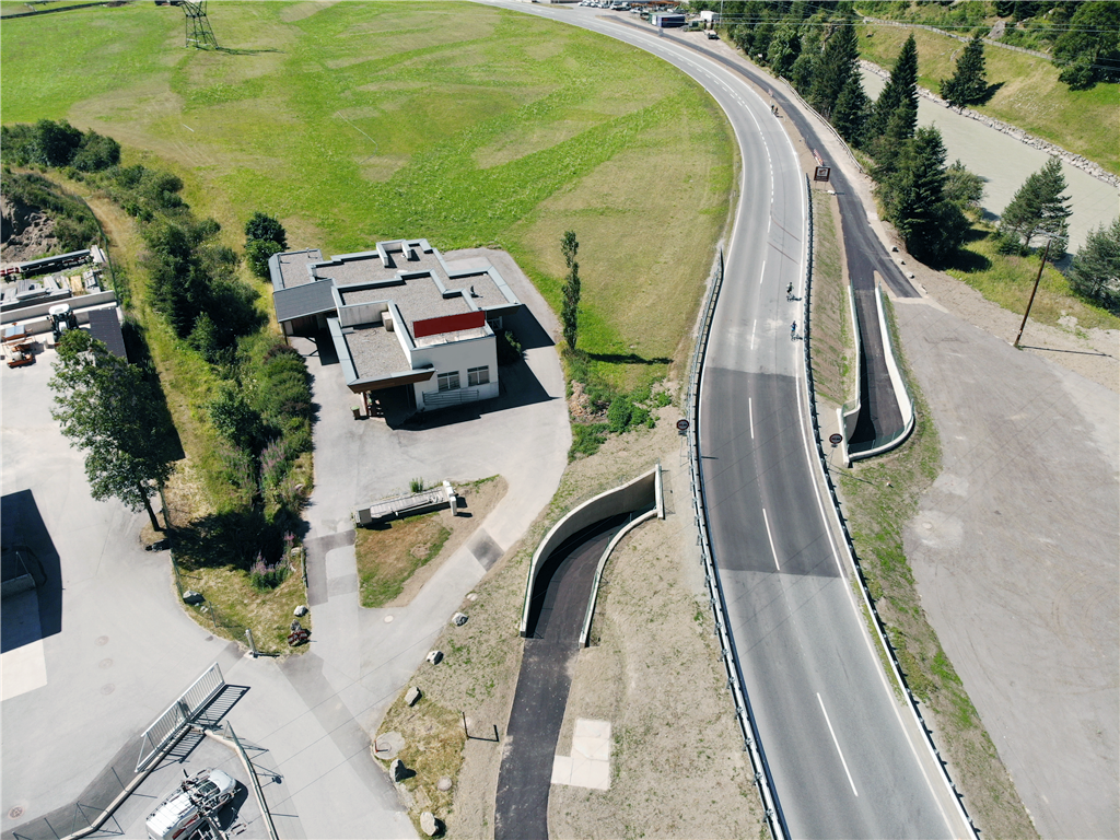 Radweg-Unterführung, Längenfeld - Inžinierske stavby