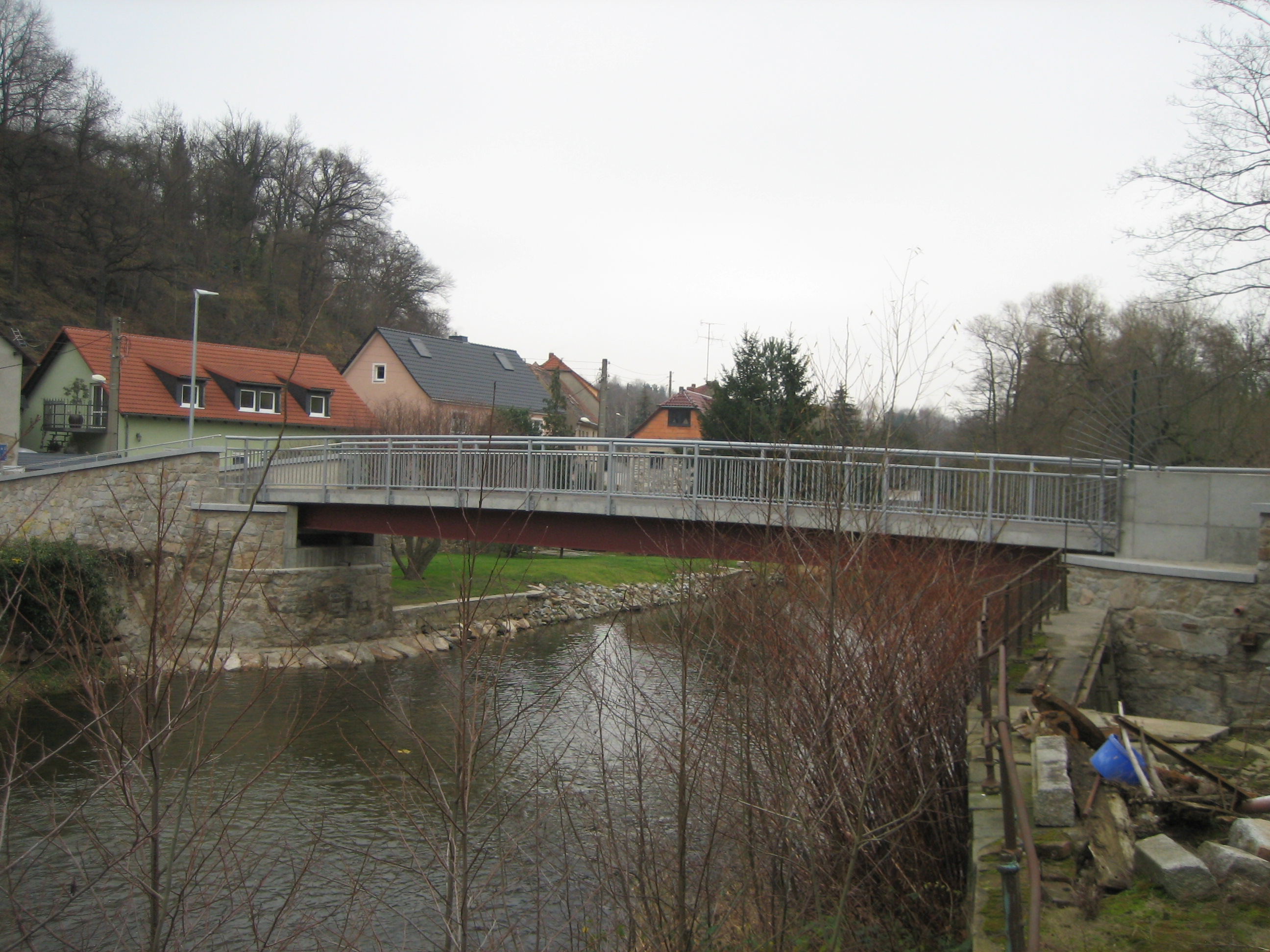 Bautzen - Brücke über die Spree, BW 9 - Výstavba ciest a mostov