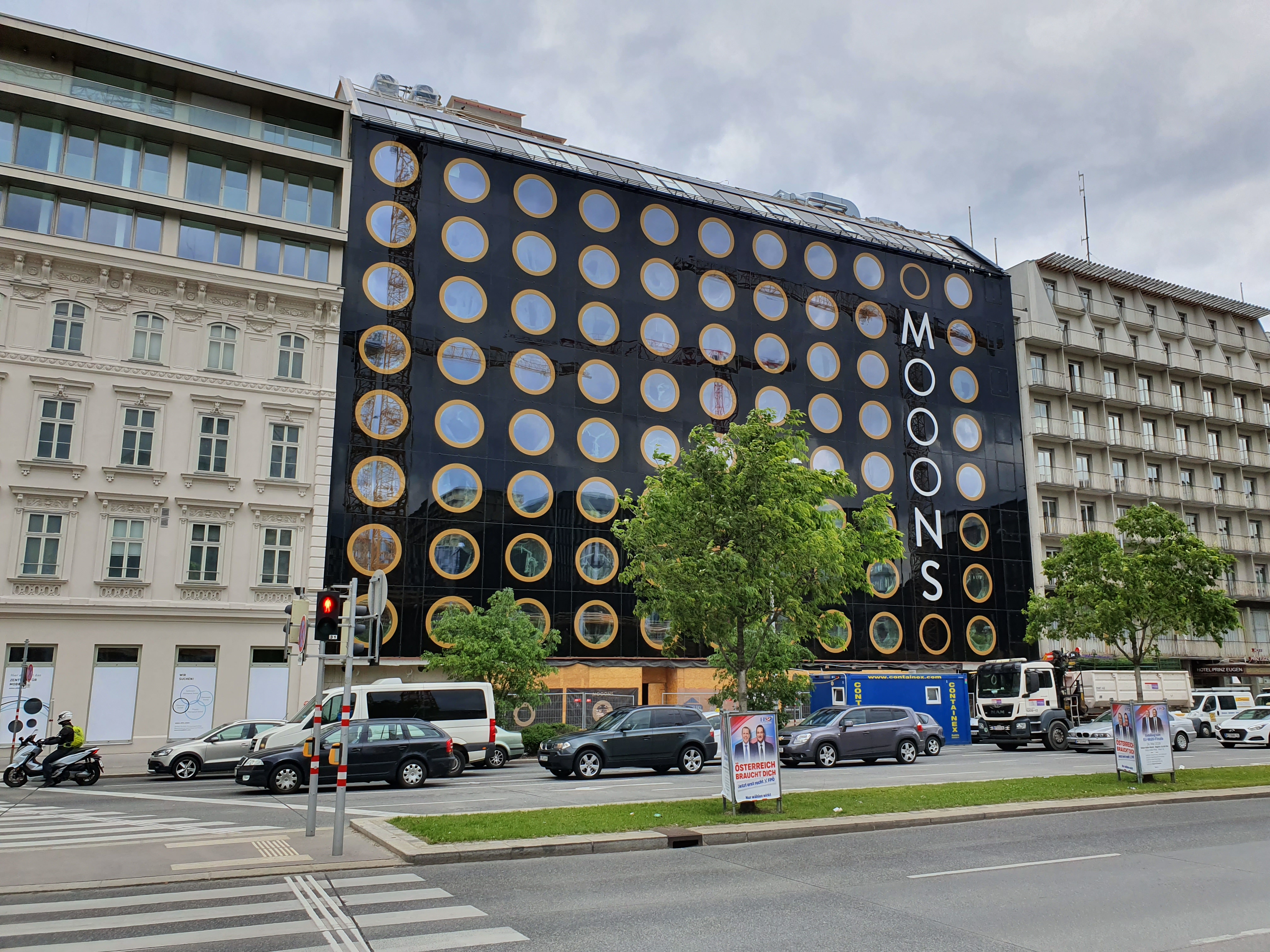 Hotel Mooons Wiedner Gürtel 16, 1040 Wien - Pozemné stavby