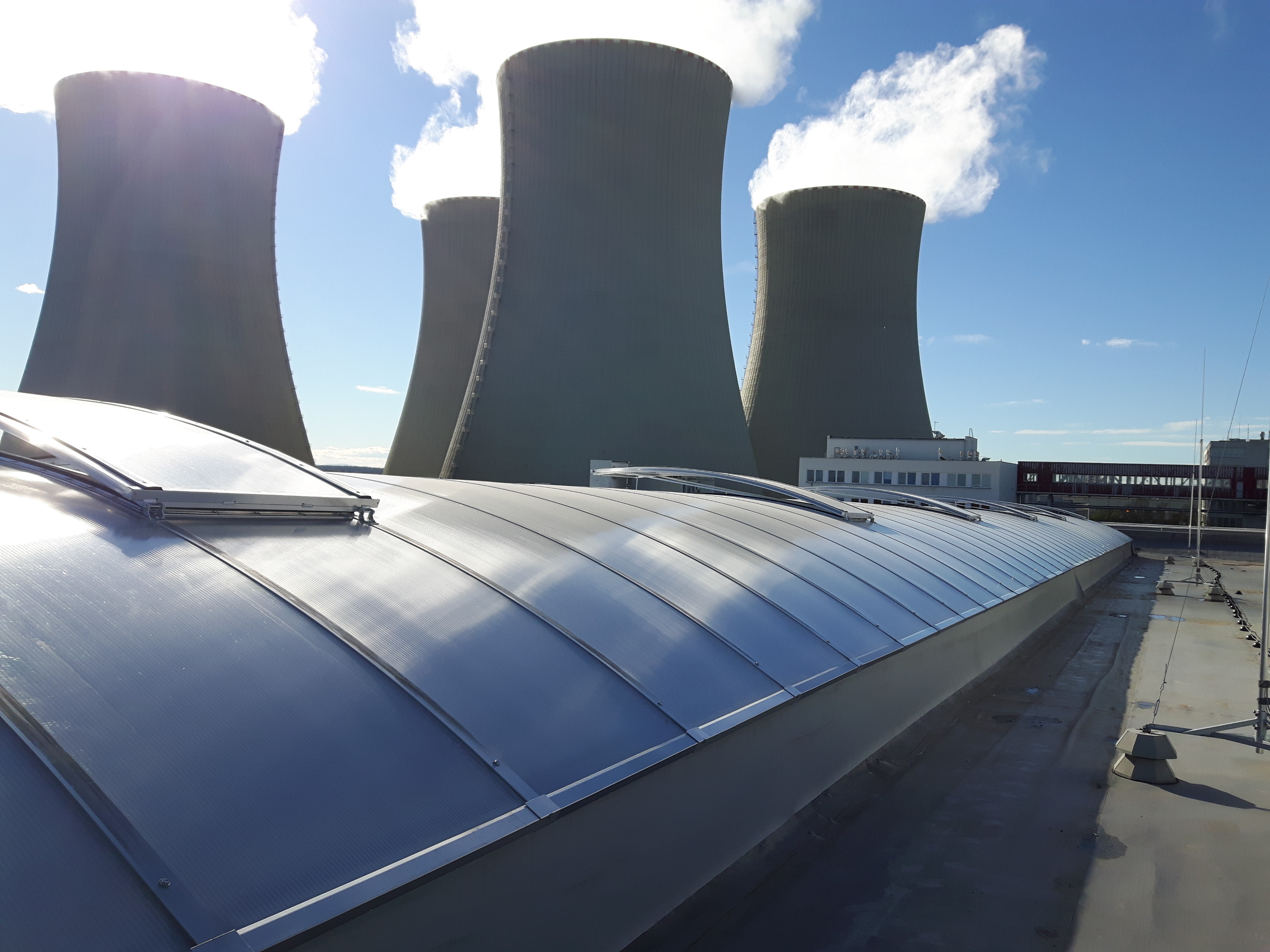 Jaderná elektrárna Temelín – revitalizace vstupní haly administrativní budovy - Pozemné stavby