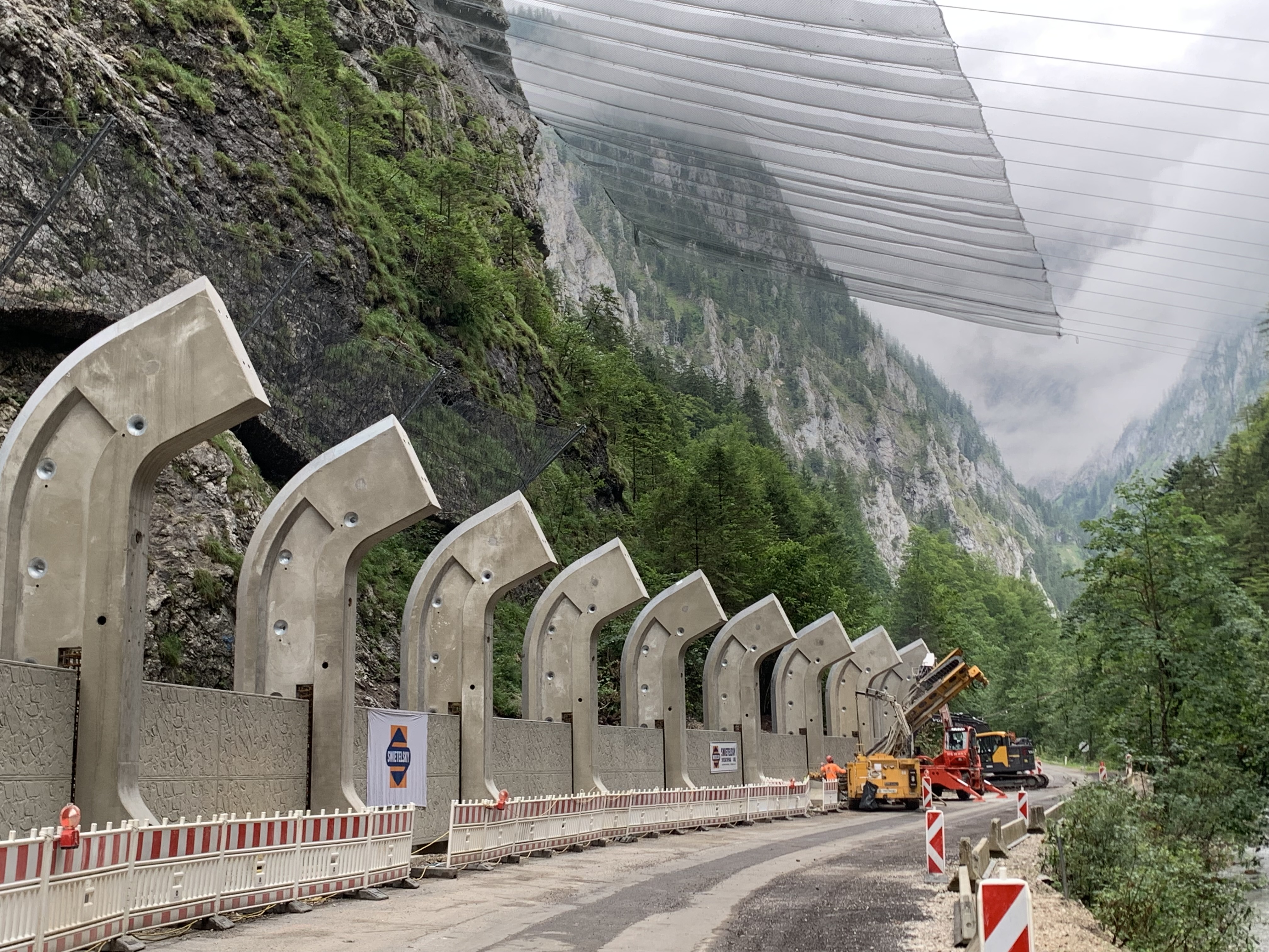 L127 Radmerstraße - Steinerne Jungfrau - Inžinierske stavby