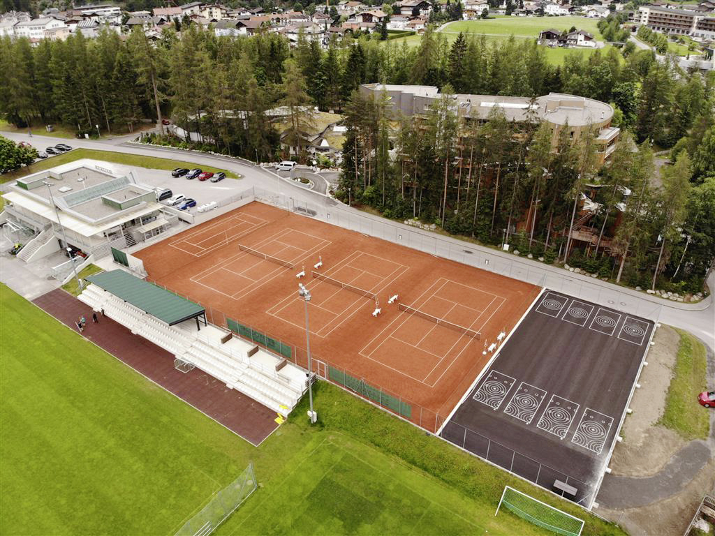 Tennisplatz, Längenfeld - Inžinierske stavby
