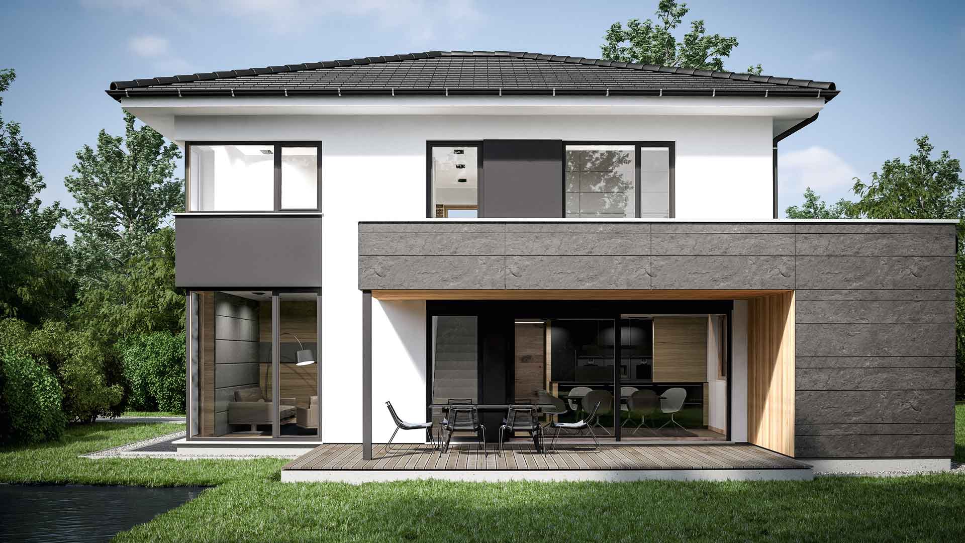 Planungsbeispiele - Montované domy