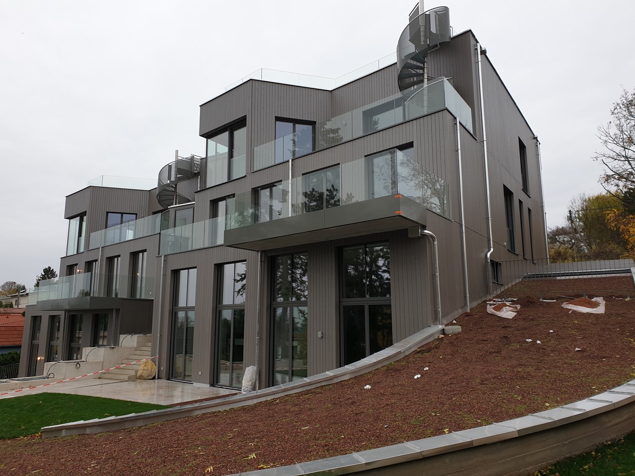 Wohnbau, Fuchsenlochweg, Wien - Pozemné stavby Wohnbau, Fuchsenlochweg, Wien - Pozemné stavby