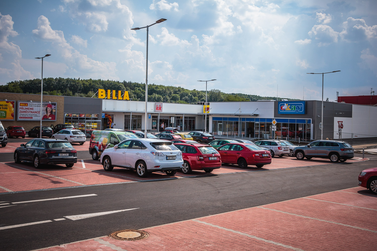 Praha 9 – Retail Park Poděbradská - Pozemné stavby