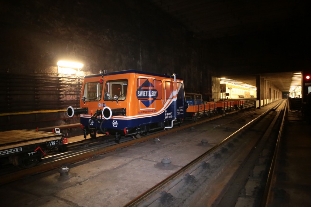 Budapesti M3 metróvonal rekonstrukciója - Železničné stavby