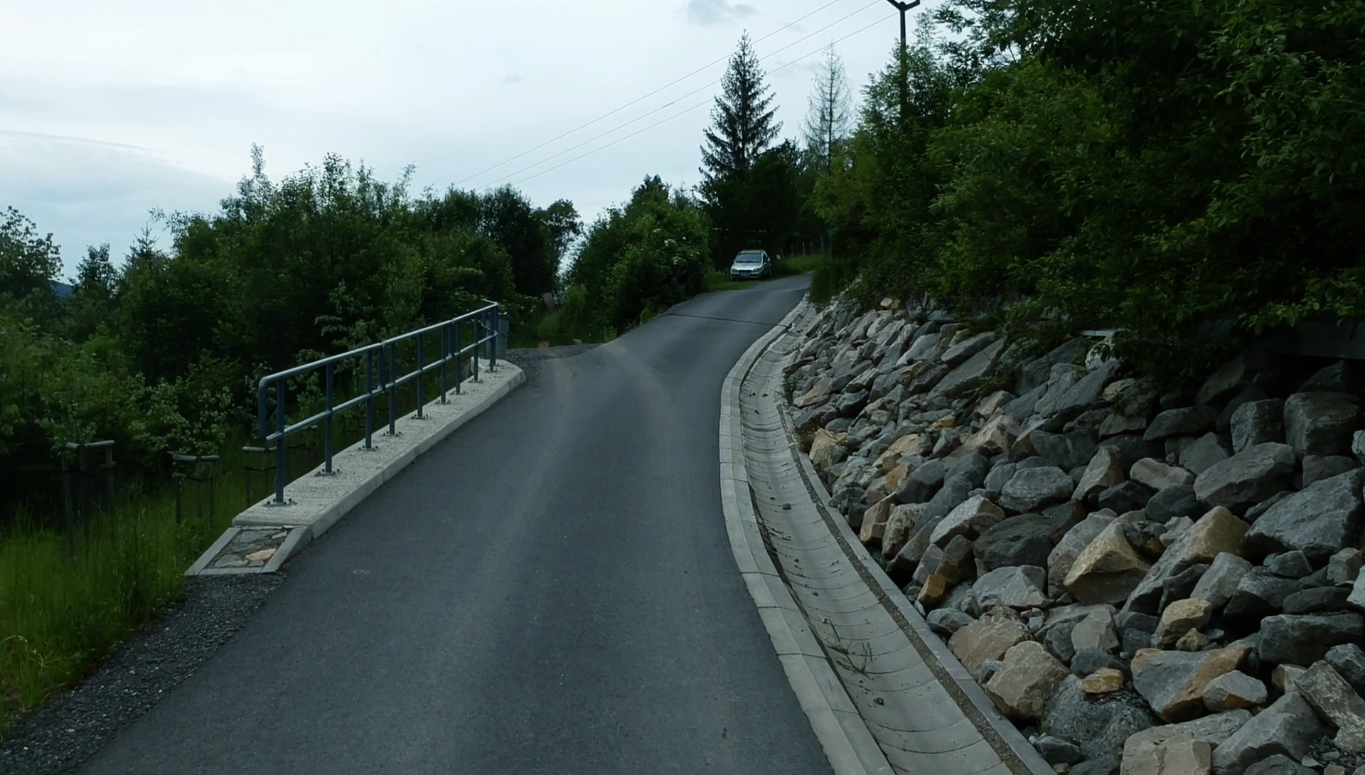 Vsetín – sanace svahu Ohýřov II - Výstavba ciest a mostov