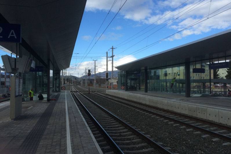 Umbau Bahnhof Neunkirchen - Železničné stavby