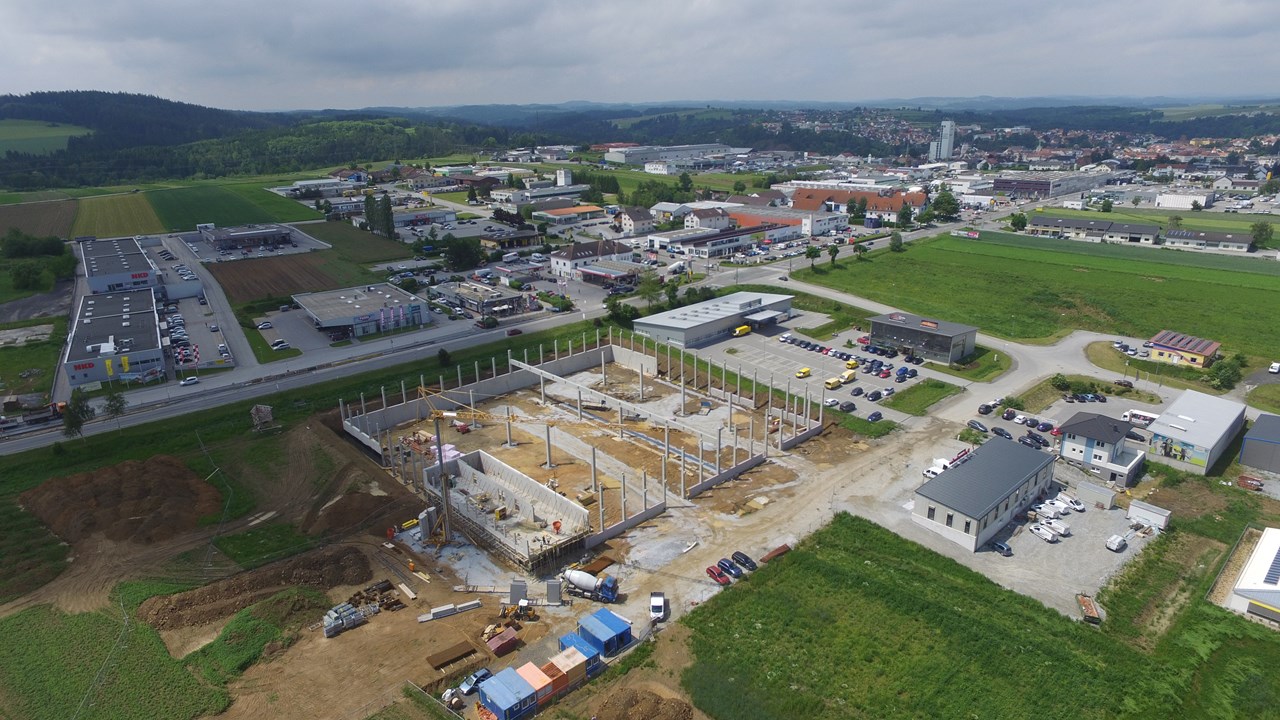 Privatbrauerei Zwettl - Neubau Halle - Pozemné stavby Privatbrauerei Zwettl - Neubau Halle - Pozemné stavby
