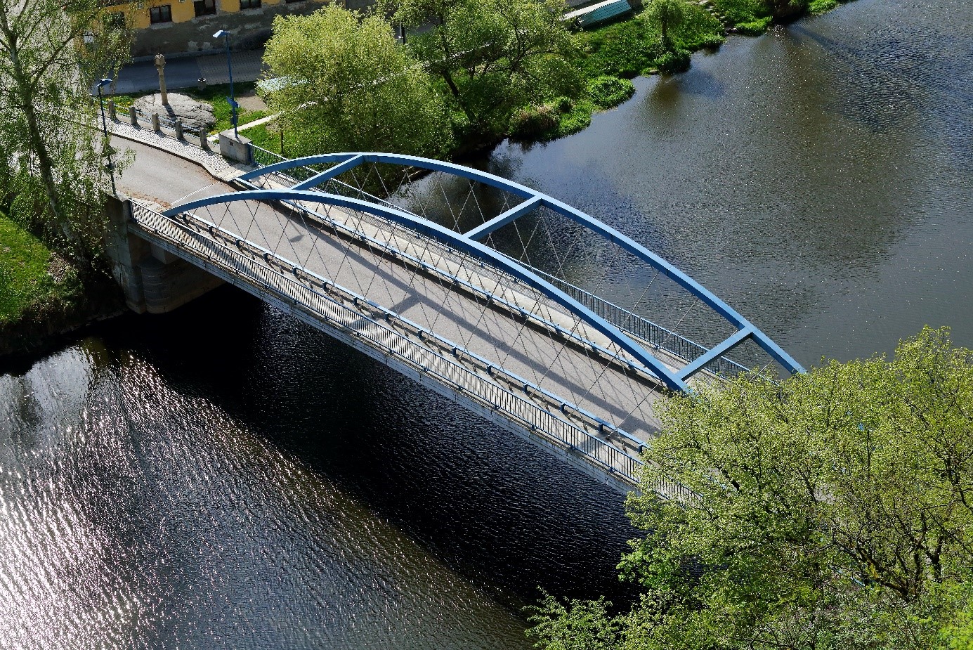 Most přes Lužnici v Bechyni – Zářečí - Výstavba ciest a mostov
