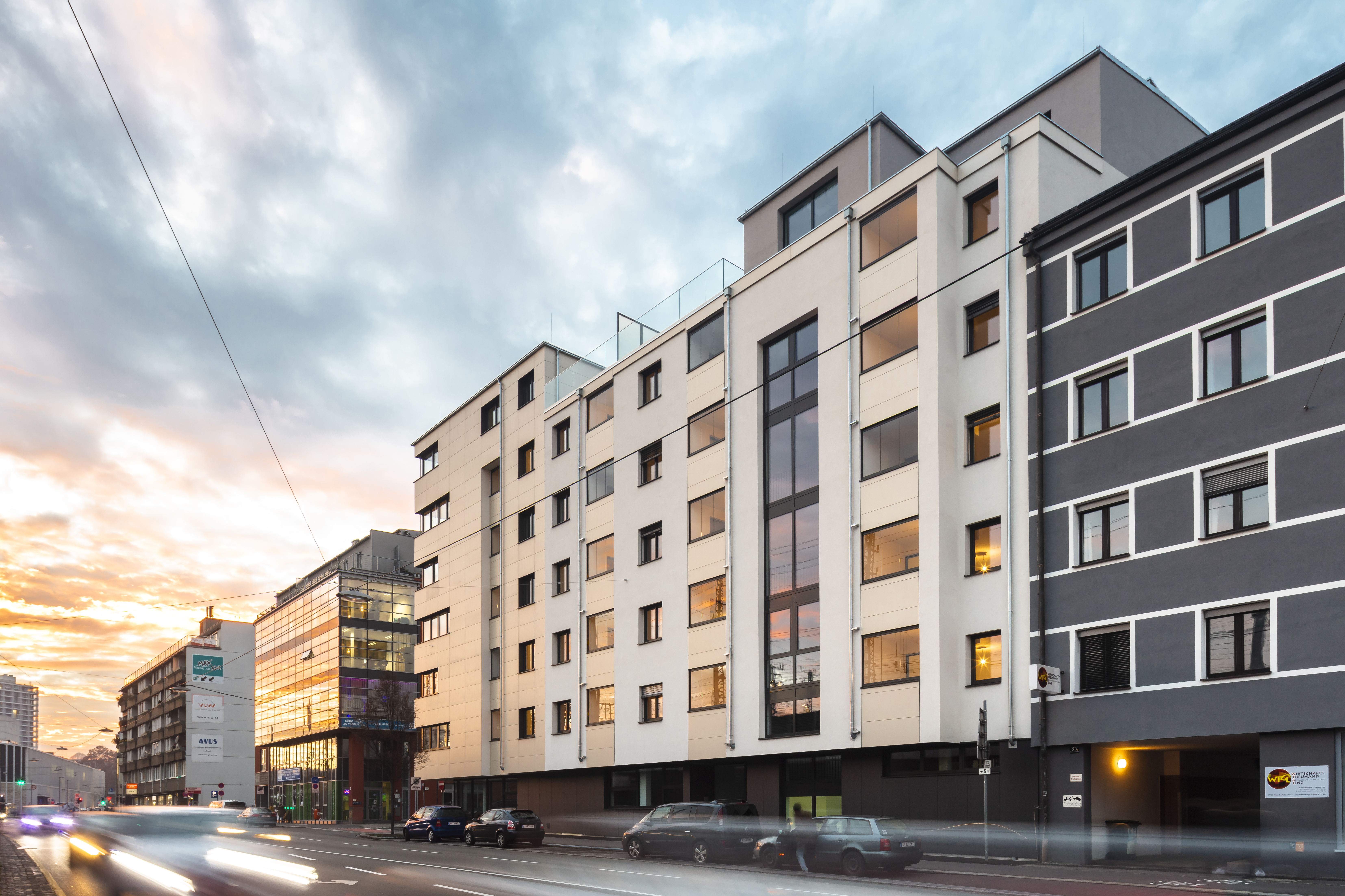 Neubau Wohnanlage Schubertstraße 47 - 49, 4020 Linz - Pozemné stavby