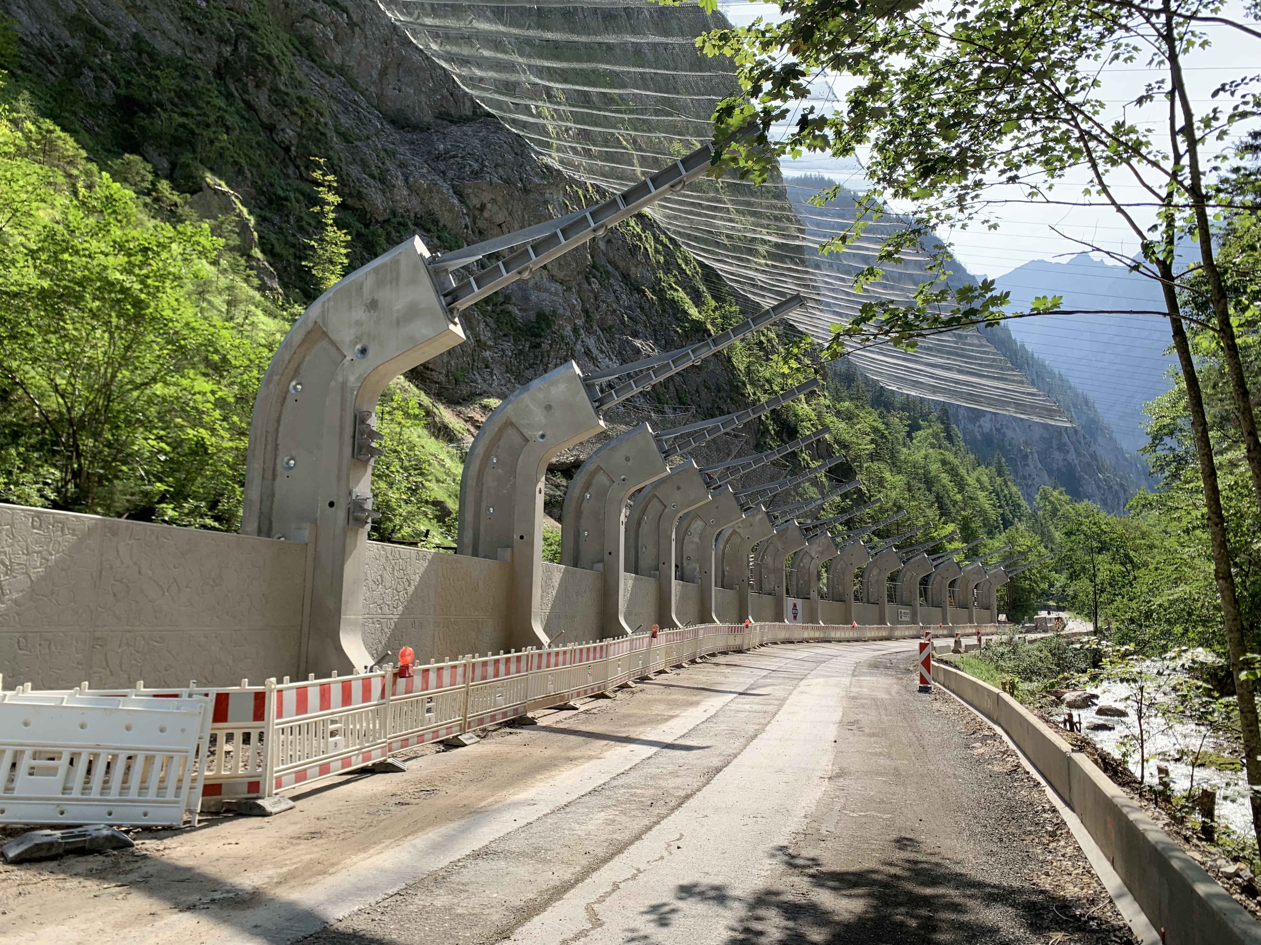 L127 Radmerstraße & Steinschlagschutz - Inžinierske stavby