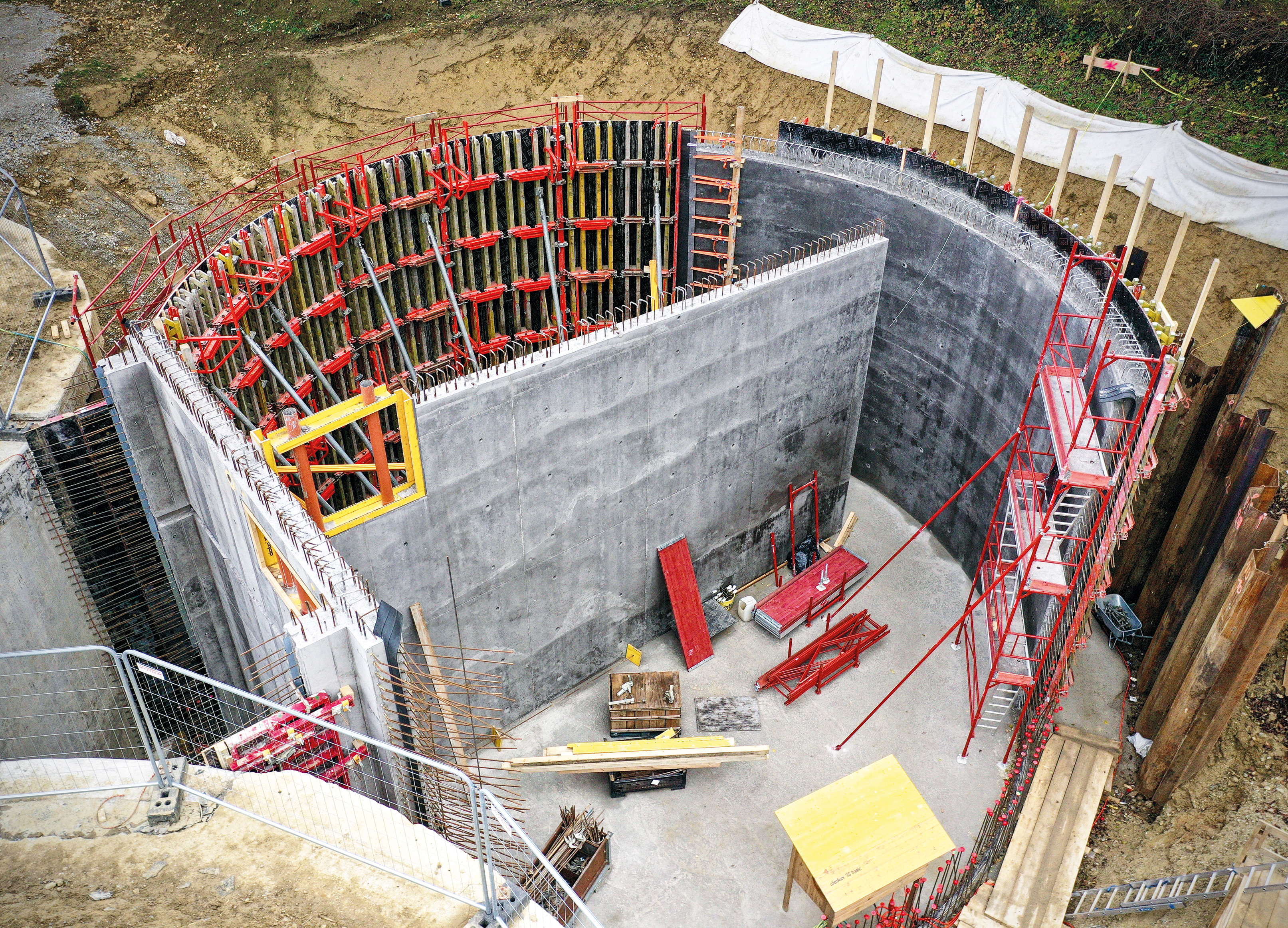 Hochbehälter, Ochsenburg - Inžinierske stavby