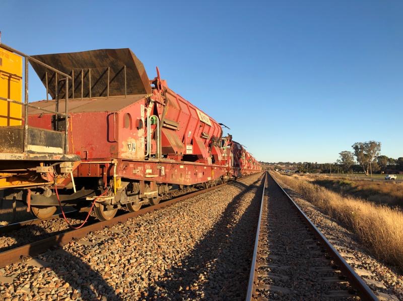 ARTC Hunter Valley Ballast Cleaning - Železničné stavby