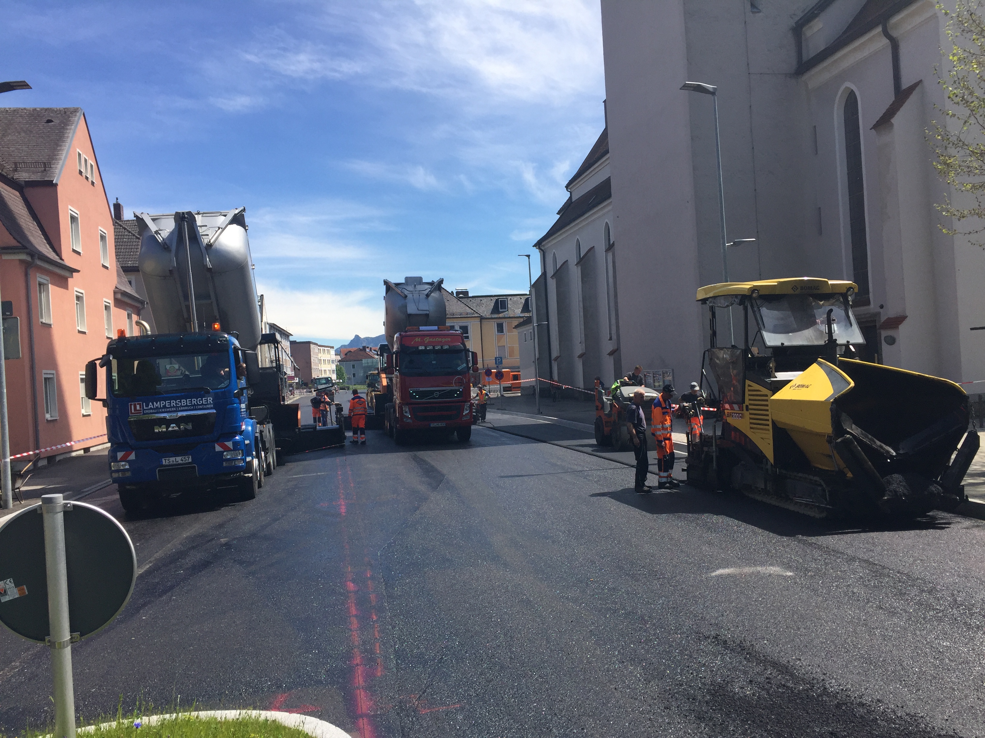 Ausbau der Münchener Straße - Freilassing - Inžinierske stavby