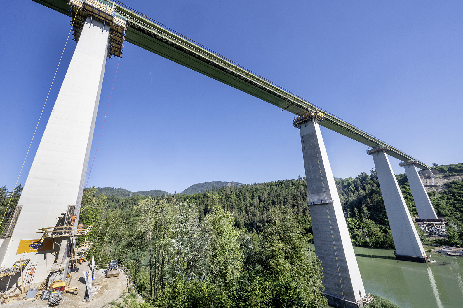 MOST JAUNTALBRÜCKE, Ruden, Rakúsko 1