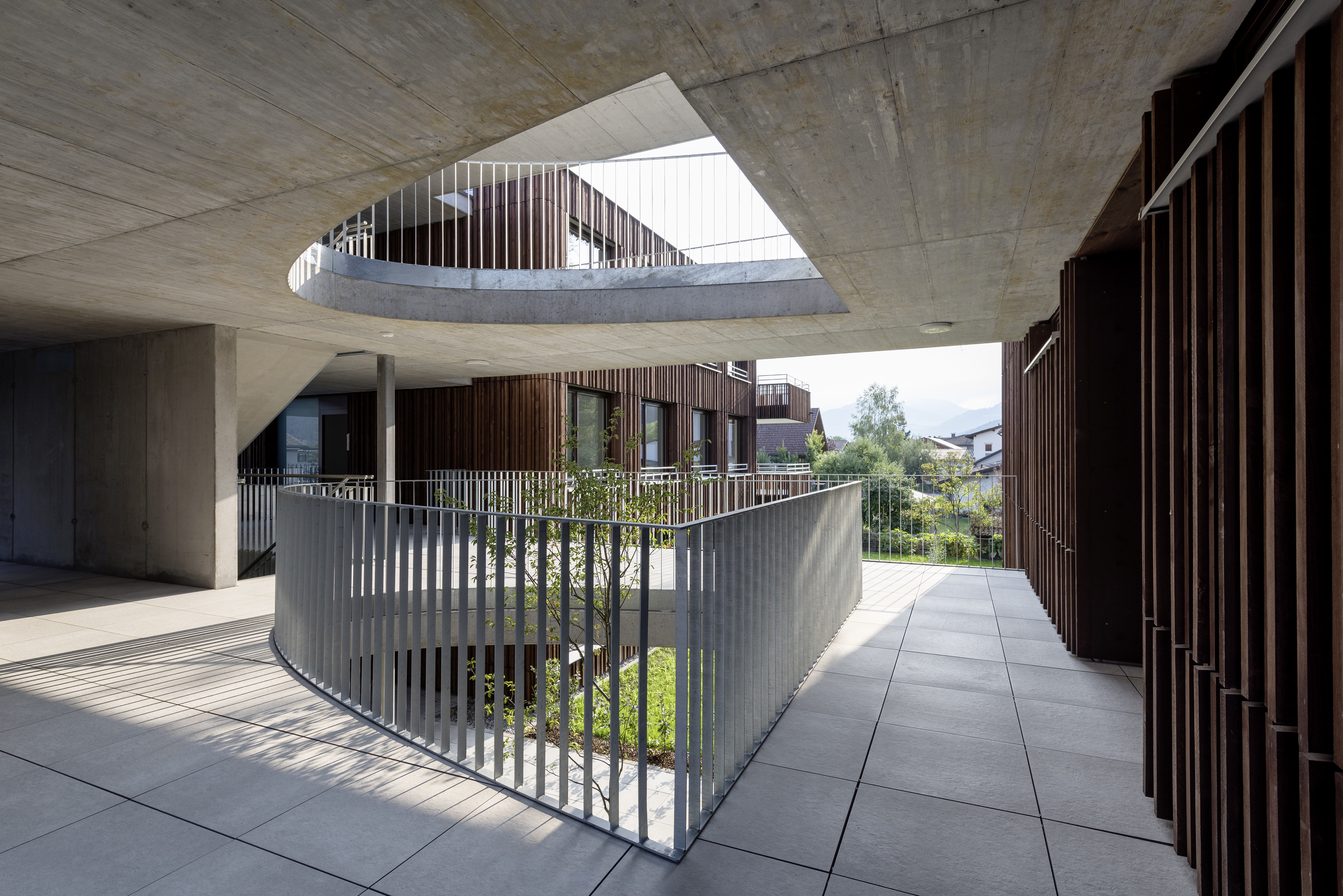 Wohnbau, Kreuzbergstraße, Feldkirch - Pozemné stavby