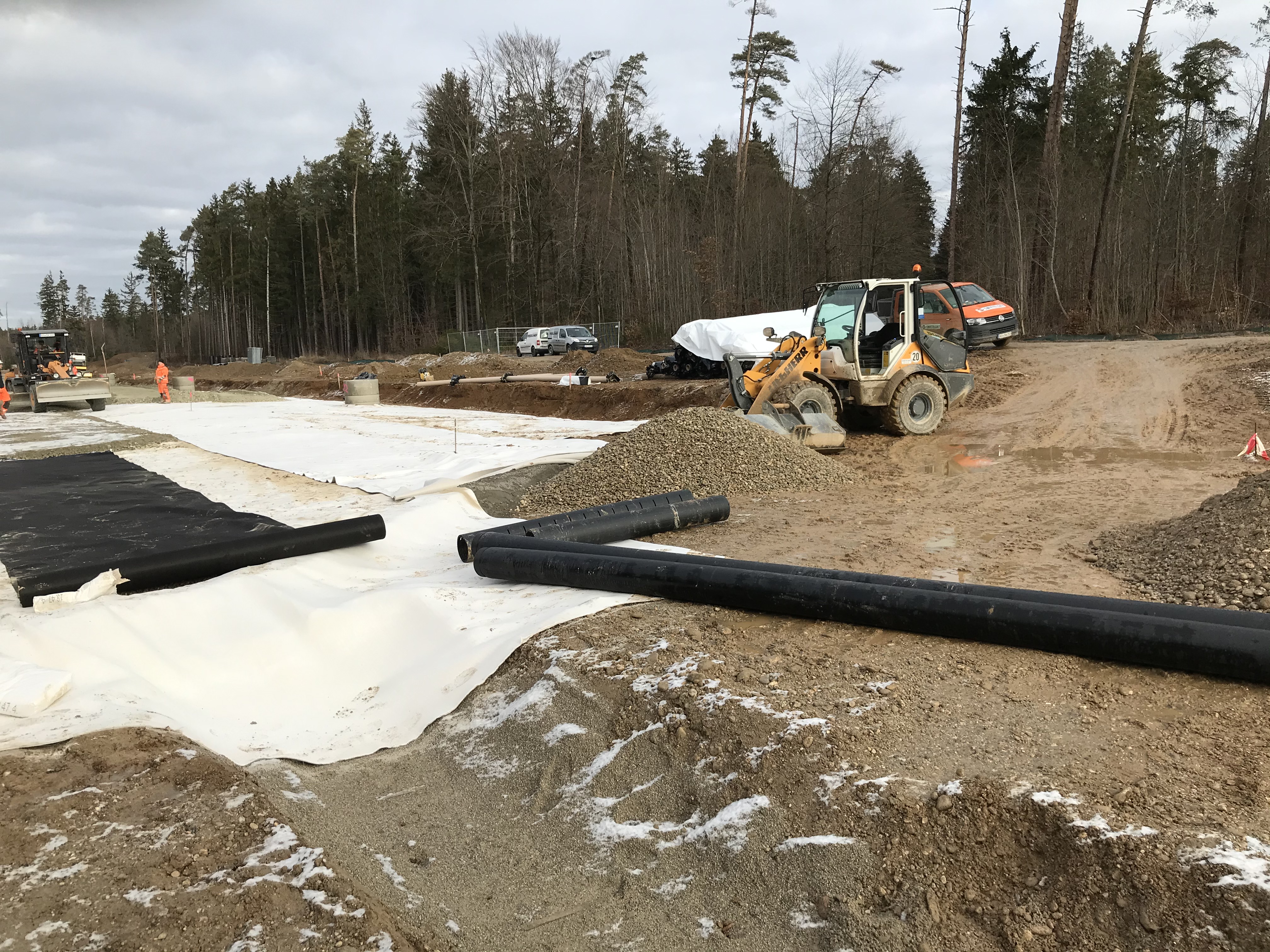 Erweiterung Zentraltorparkplatz - InfraServ Gendorf - Inžinierske stavby