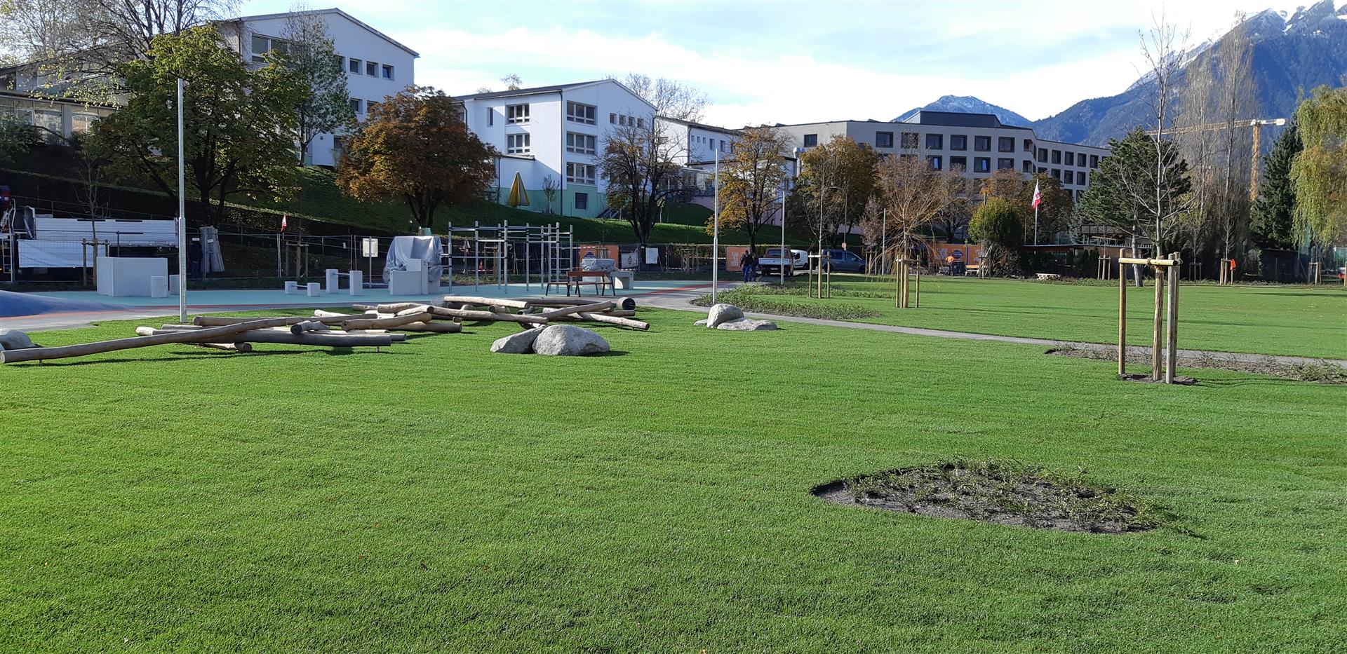 Park im Pradl Neugestaltung Grünzeug - Špeciálne kompetencie