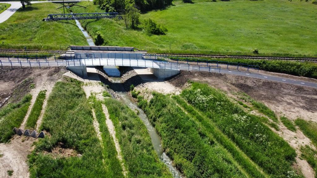 Cyklotrasa  Holíč - Skalica - Výstavba ciest a mostov