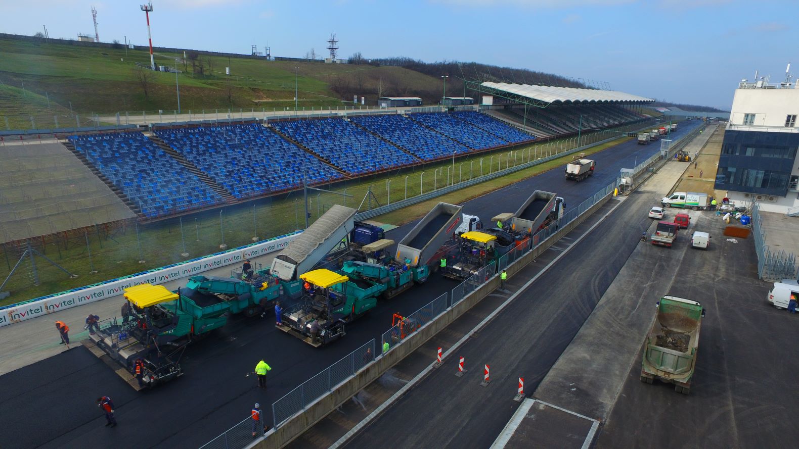 Hungaroring korszerűsítése  - Výstavba ciest a mostov