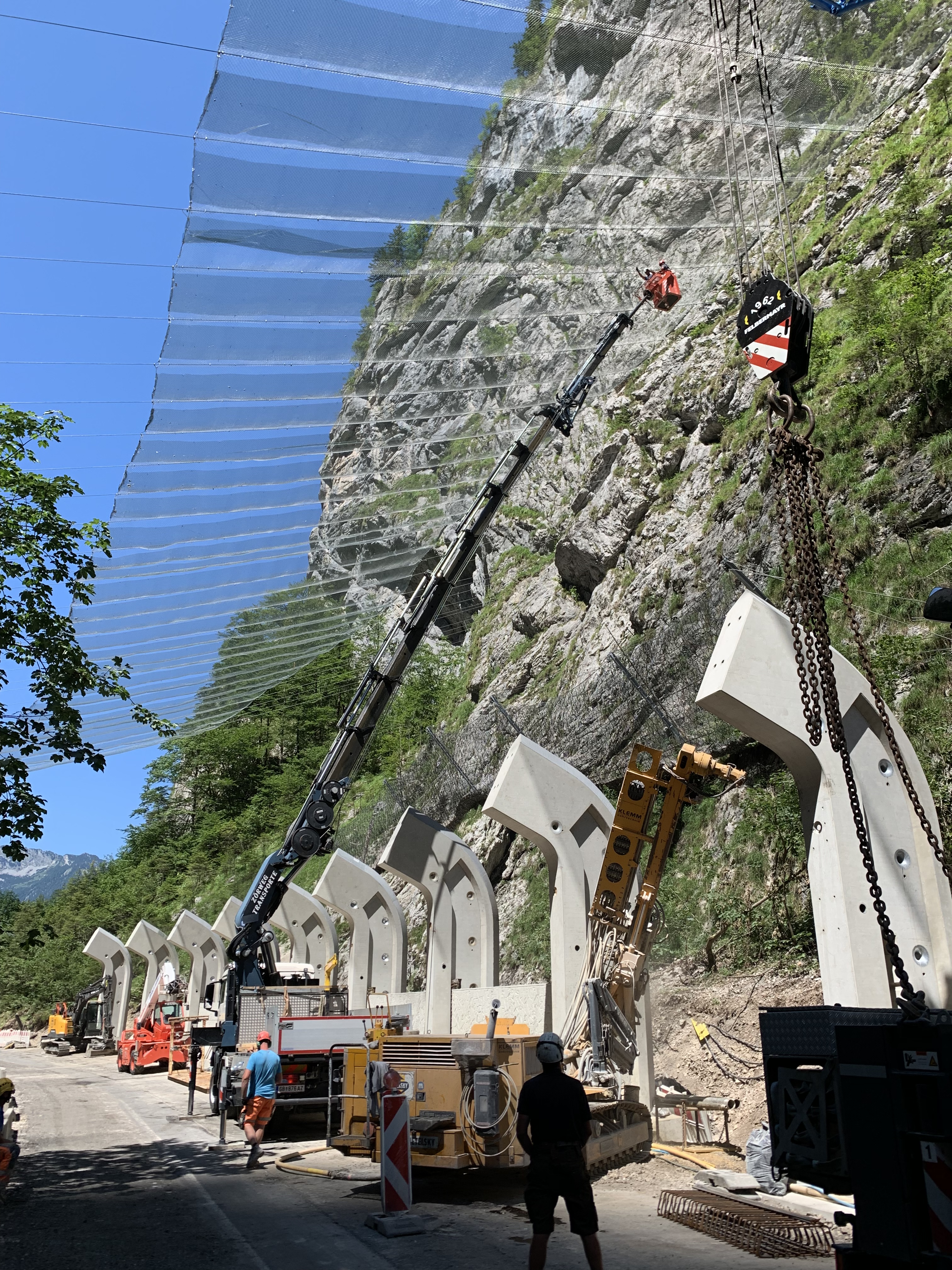 L127 Radmerstraße - Steinerne Jungfrau - Inžinierske stavby