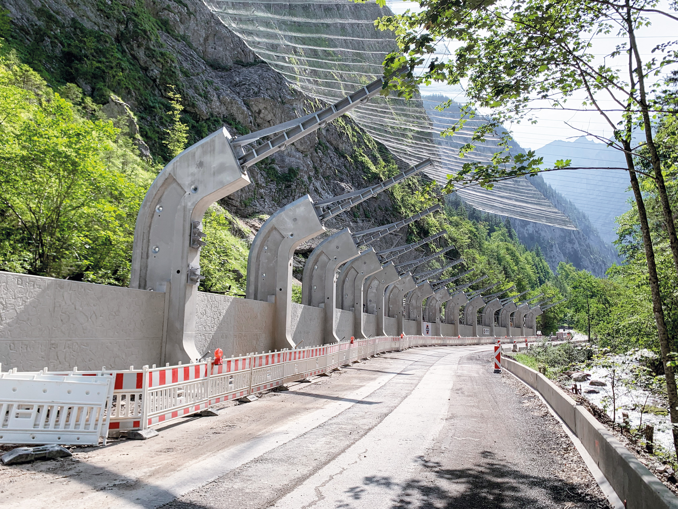 Steinschlagschutz, Radmer - Inžinierske stavby