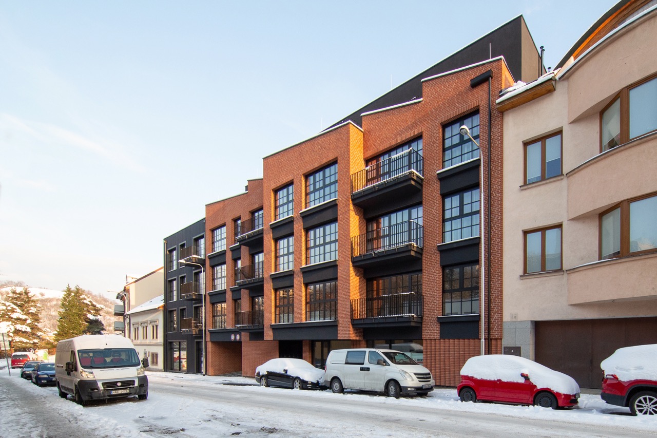 Praha – novostavba rezidence Pechlátova - Pozemné stavby
