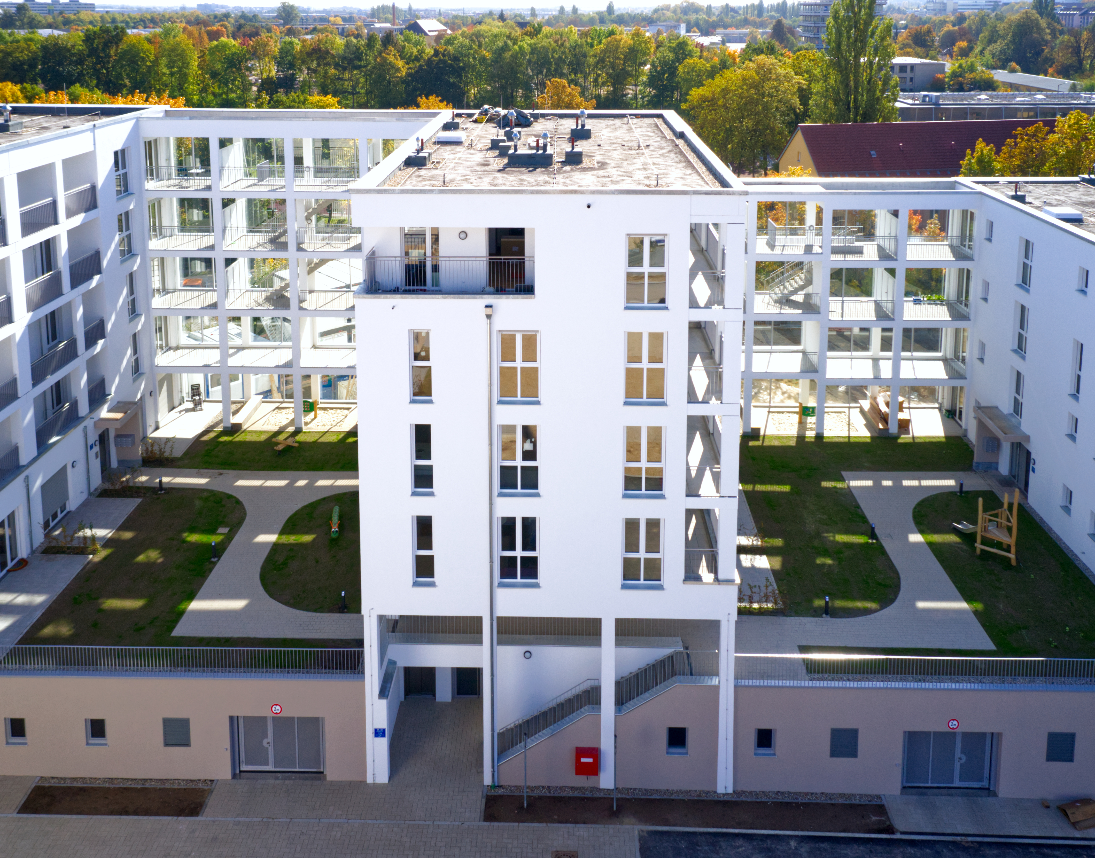 Wohnen am Kunstpark - hochwertige Eigentumswohnungen  - Pozemné stavby